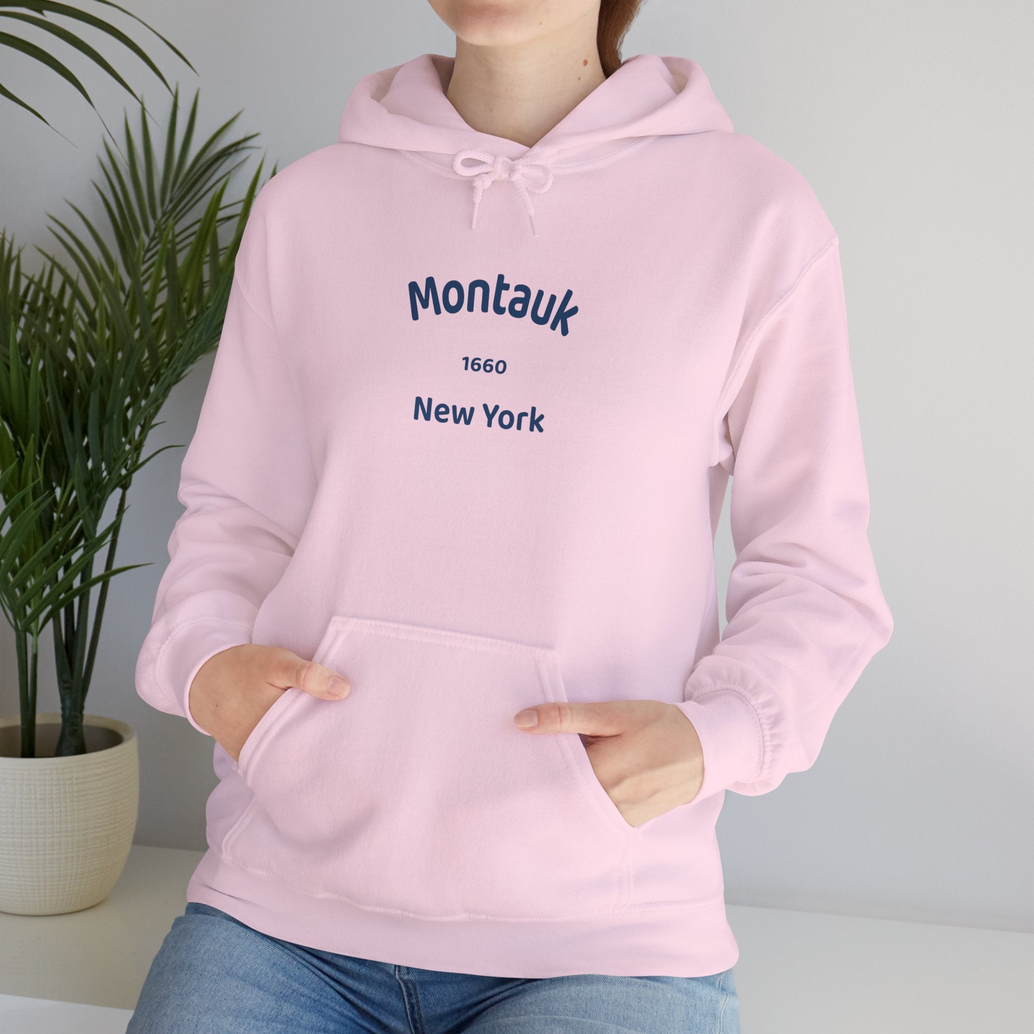 Montauk Sweatshirt: Cozy Unisex Hooded Sweatshirt for Year-Round Comfort, Perfect for Travel, Casual Outings, and Gift-Giving