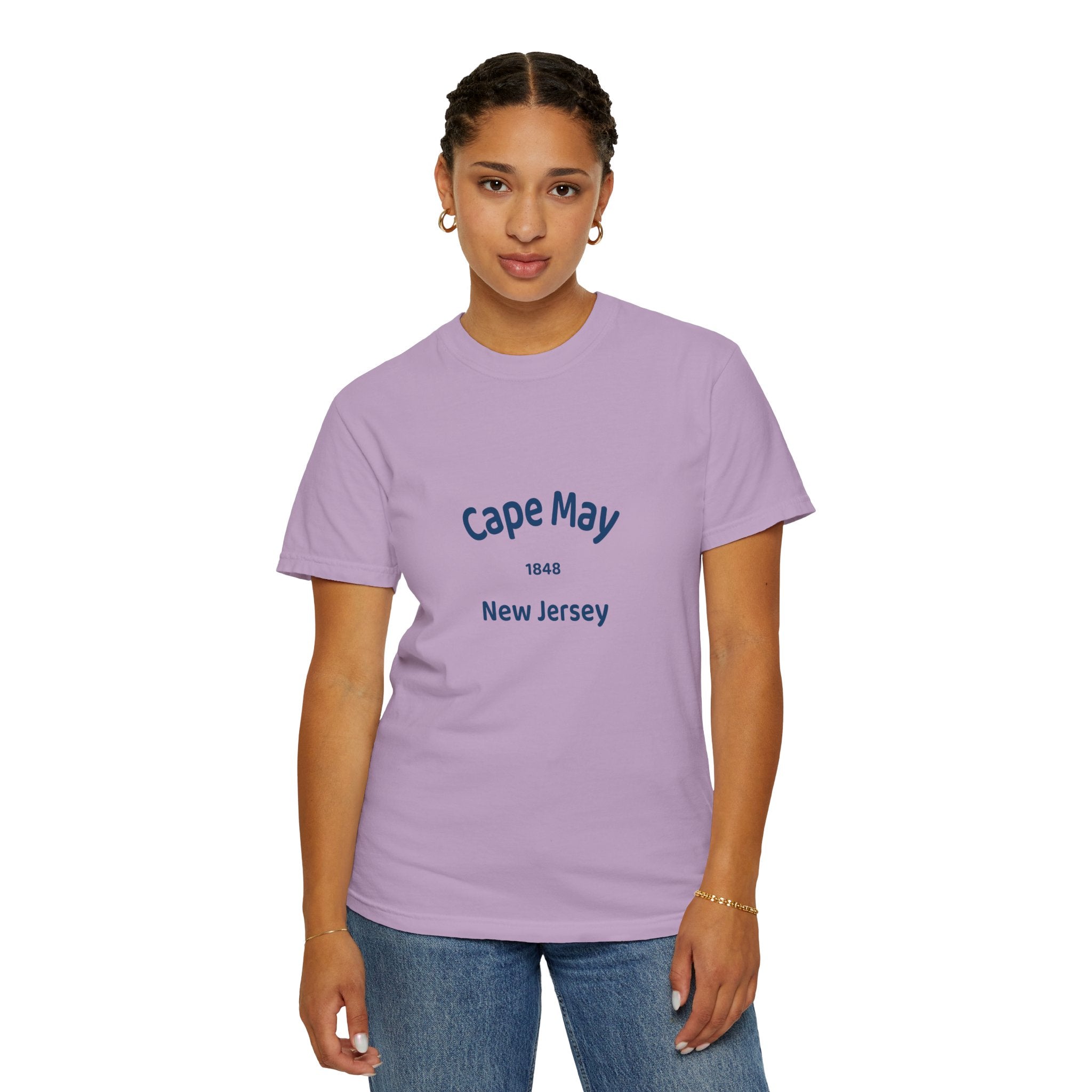 Cape May Heritage T-shirt, Vintage Style Tee, Unisex Casual Wear, NJ Vacation Souvenir, Gift for Travelers, Coastal Fashion, Summer Apparel