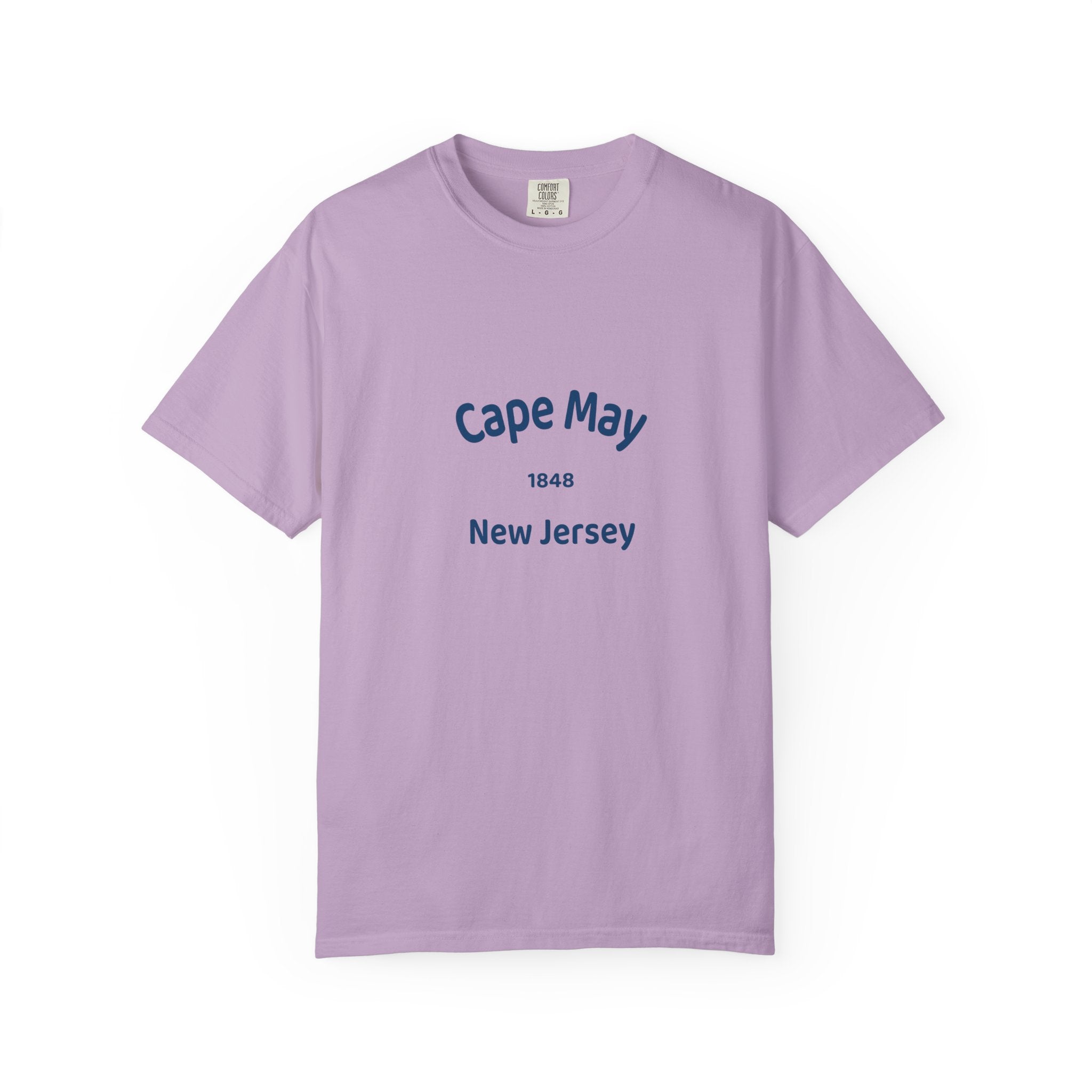 Cape May Heritage T-shirt, Vintage Style Tee, Unisex Casual Wear, NJ Vacation Souvenir, Gift for Travelers, Coastal Fashion, Summer Apparel