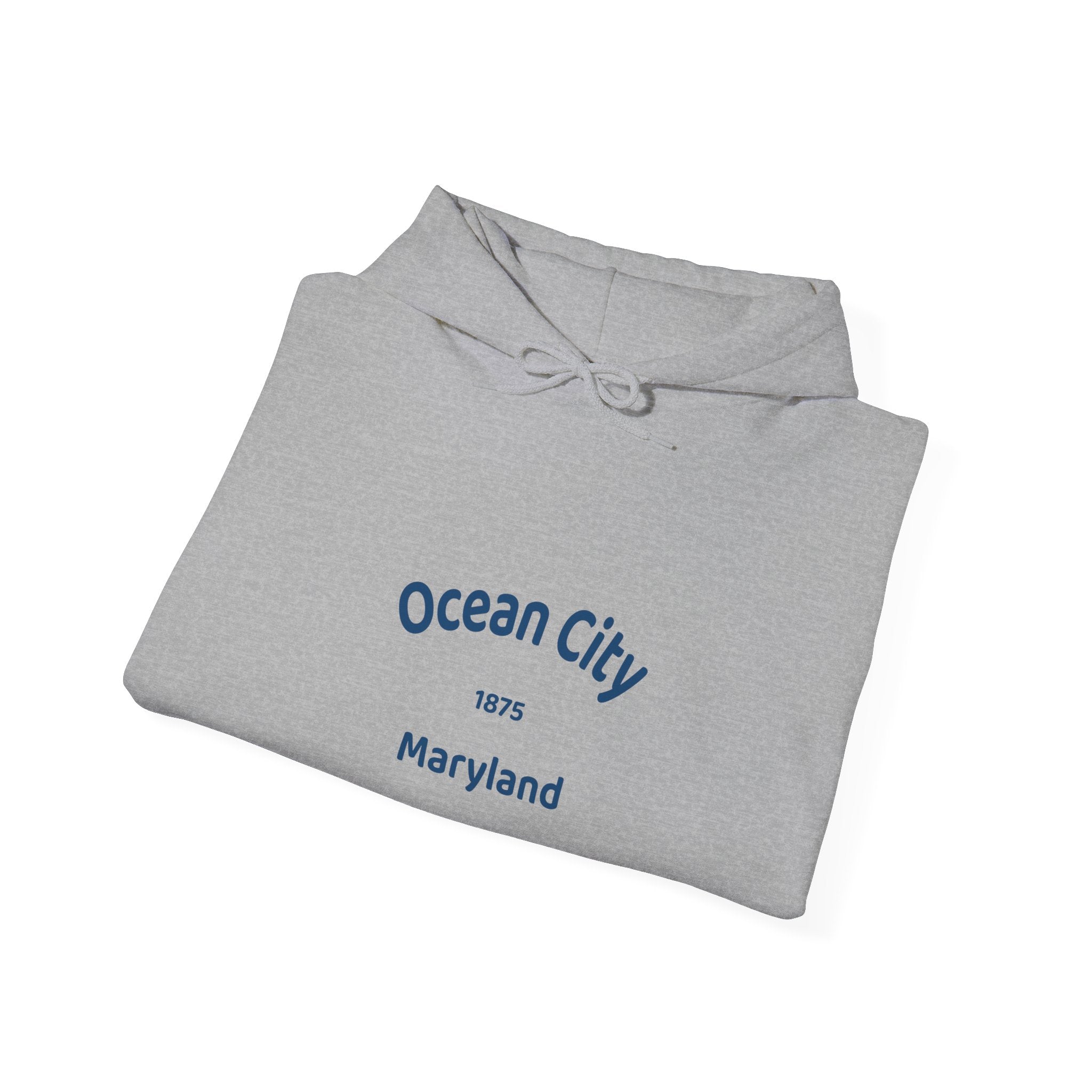 Ocean City Unisex Heavy Blend Hoodie | Cozy Sweatshirt for Beach Lovers | Birthday Gift, Travel Souvenir, Casual Wear