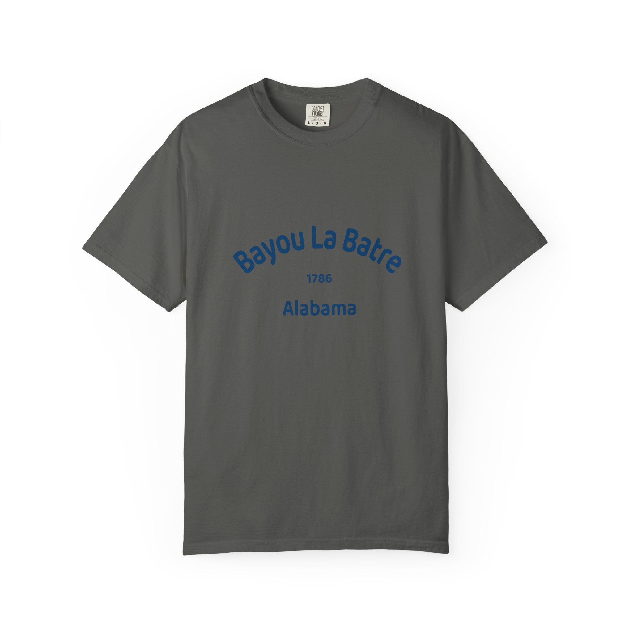 Bayou La Batre T-Shirt, Unisex Garment-Dyed Tee, Coastal Souvenir Shirt, Casual Summer Wear, Gift for Beach Lovers