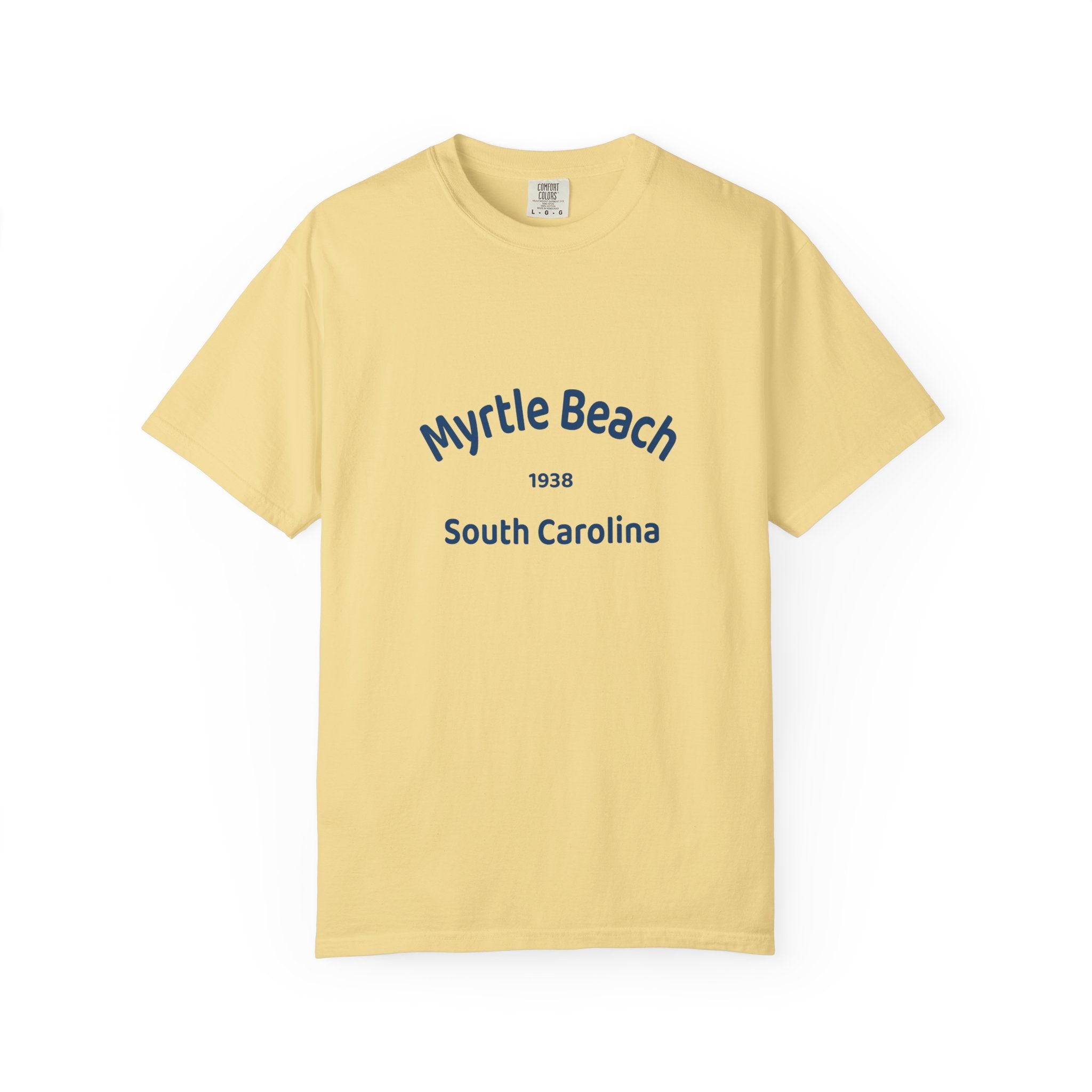 Myrtle Beach Unisex T-shirt, Relaxed Fit Tee, Vacation Souvenir Shirt, Casual Wear, Beach Lover Gift, Summer Attire