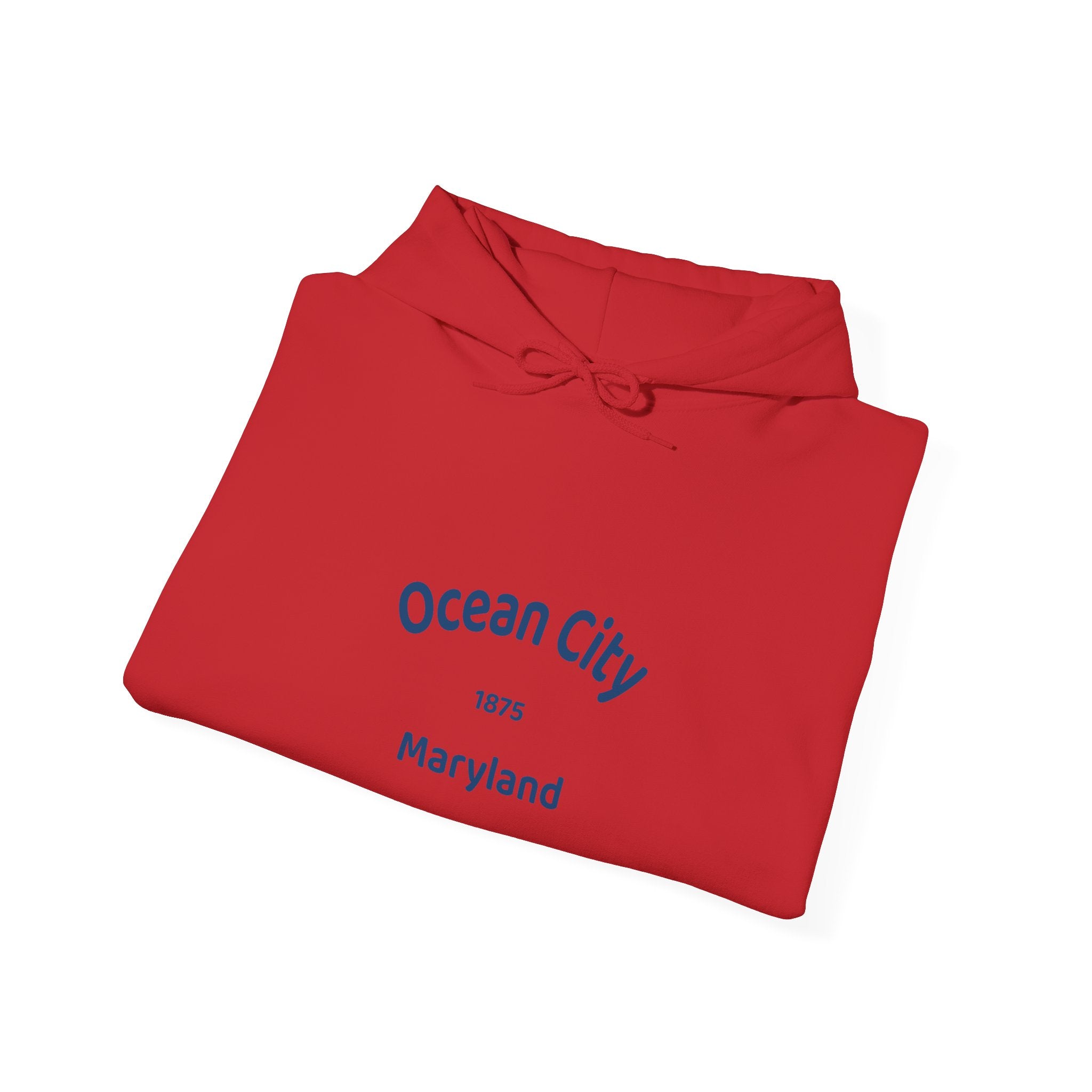 Ocean City Unisex Heavy Blend Hoodie | Cozy Sweatshirt for Beach Lovers | Birthday Gift, Travel Souvenir, Casual Wear