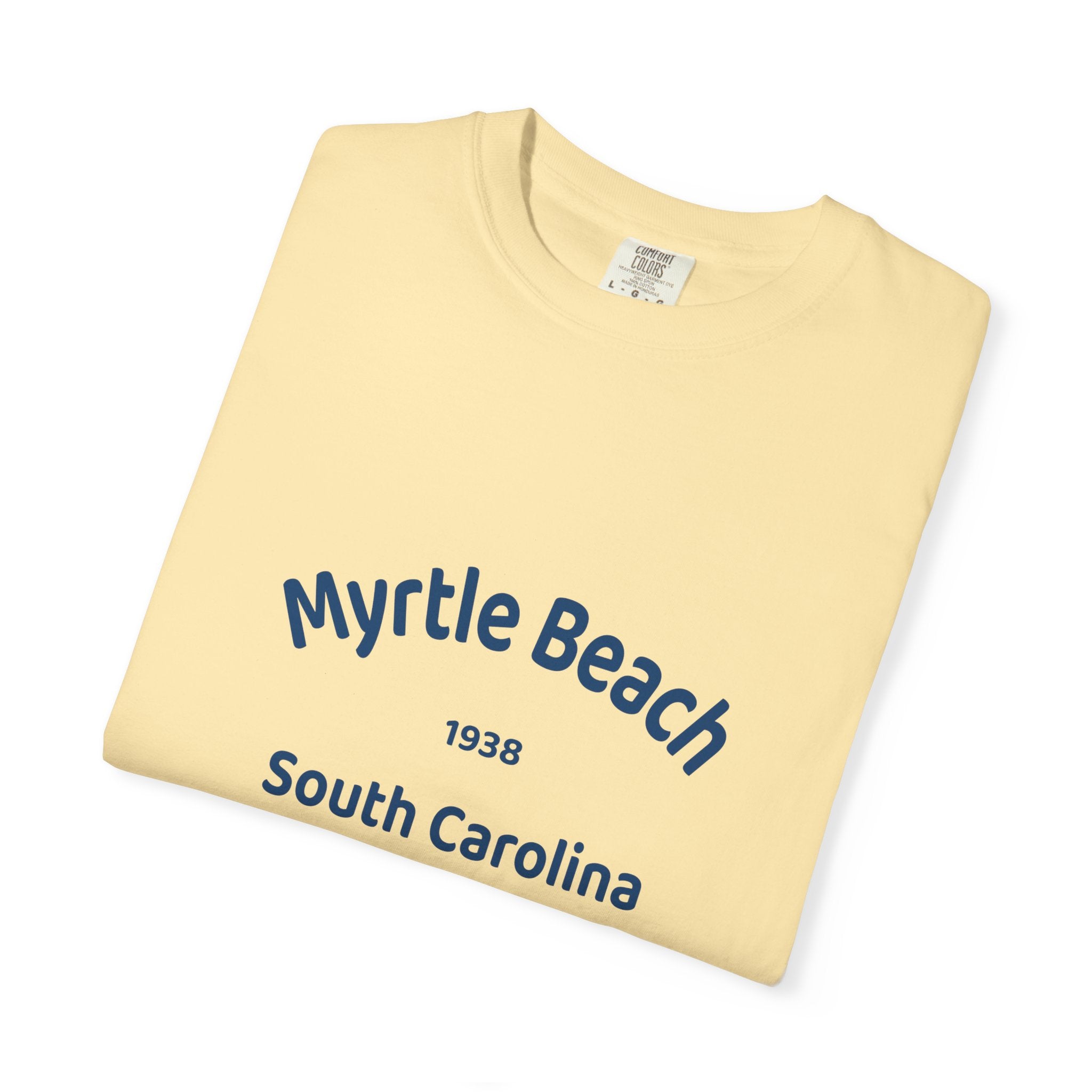 Myrtle Beach Unisex T-shirt, Relaxed Fit Tee, Vacation Souvenir Shirt, Casual Wear, Beach Lover Gift, Summer Attire