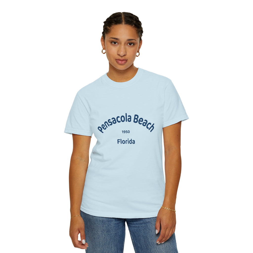 Pensacola Beach Vintage T-Shirt, Unisex Beach Tee, Florida Gift, Casual Summer Shirt, Retro Beachwear, Travel Souvenir