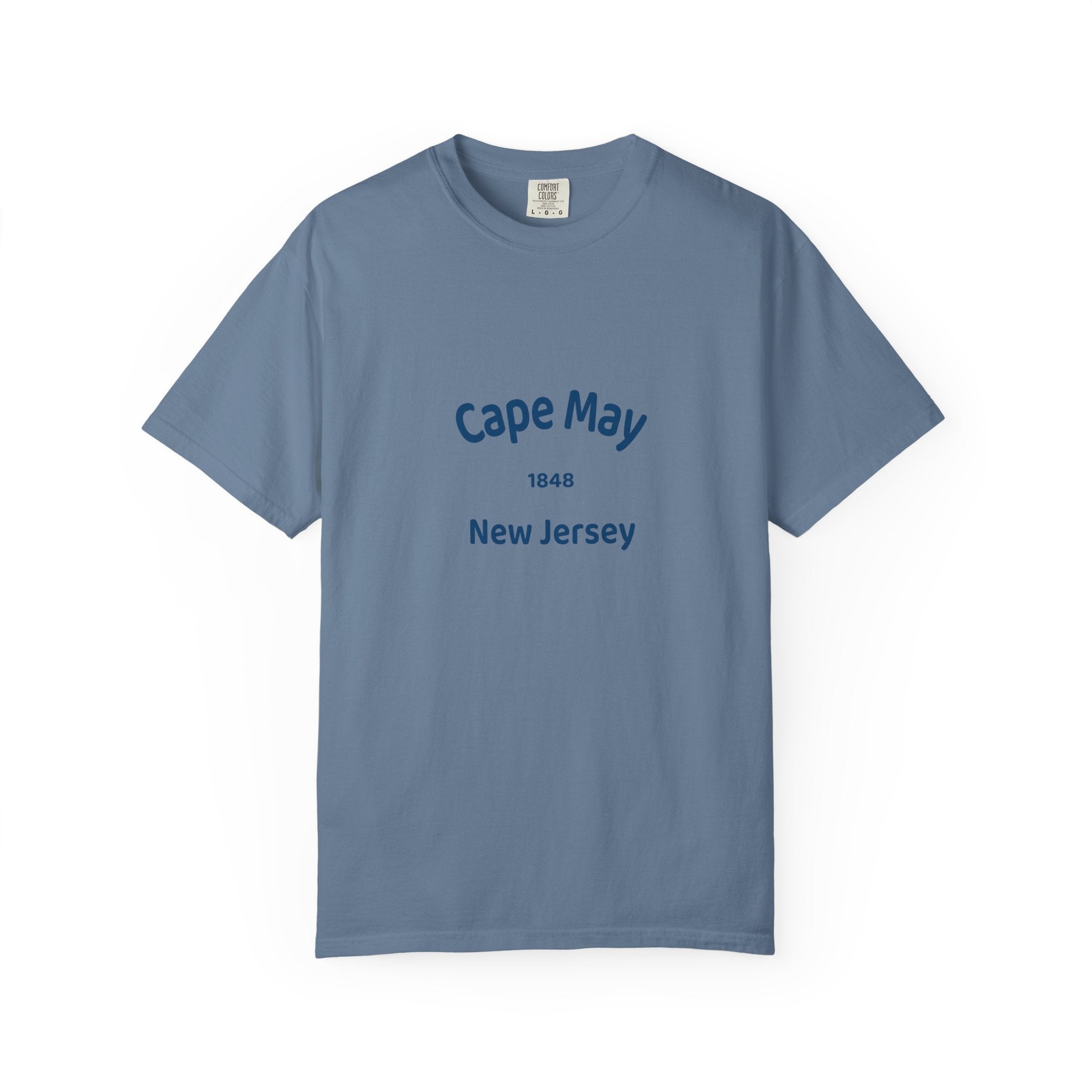 Cape May Heritage T-shirt, Vintage Style Tee, Unisex Casual Wear, NJ Vacation Souvenir, Gift for Travelers, Coastal Fashion, Summer Apparel