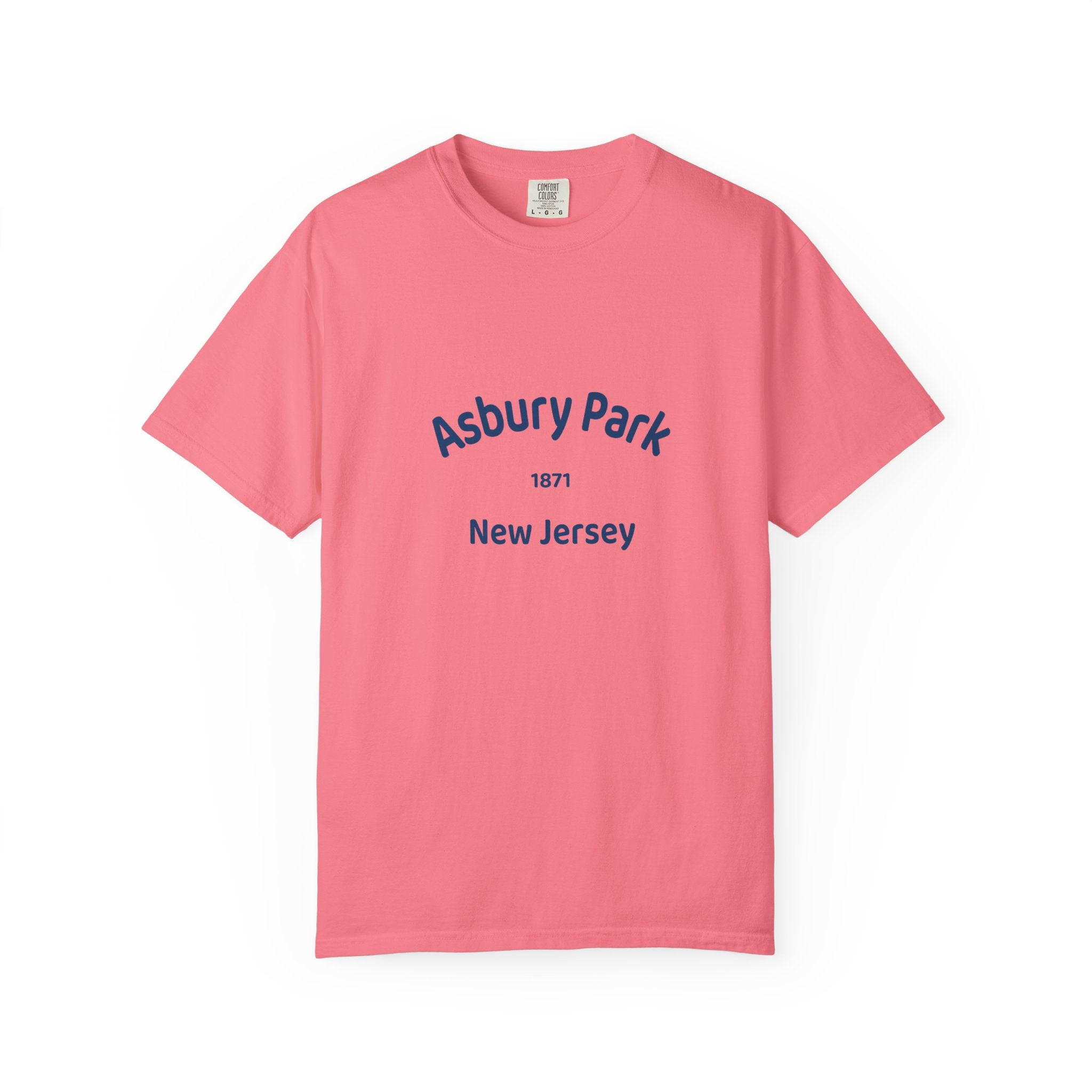 Asbury Park Vintage T-Shirt, Soft Cotton Tee, Retro Beachwear, Gift for Sea Lovers, Casual Summer Outfit, Unisex Graphic Tee