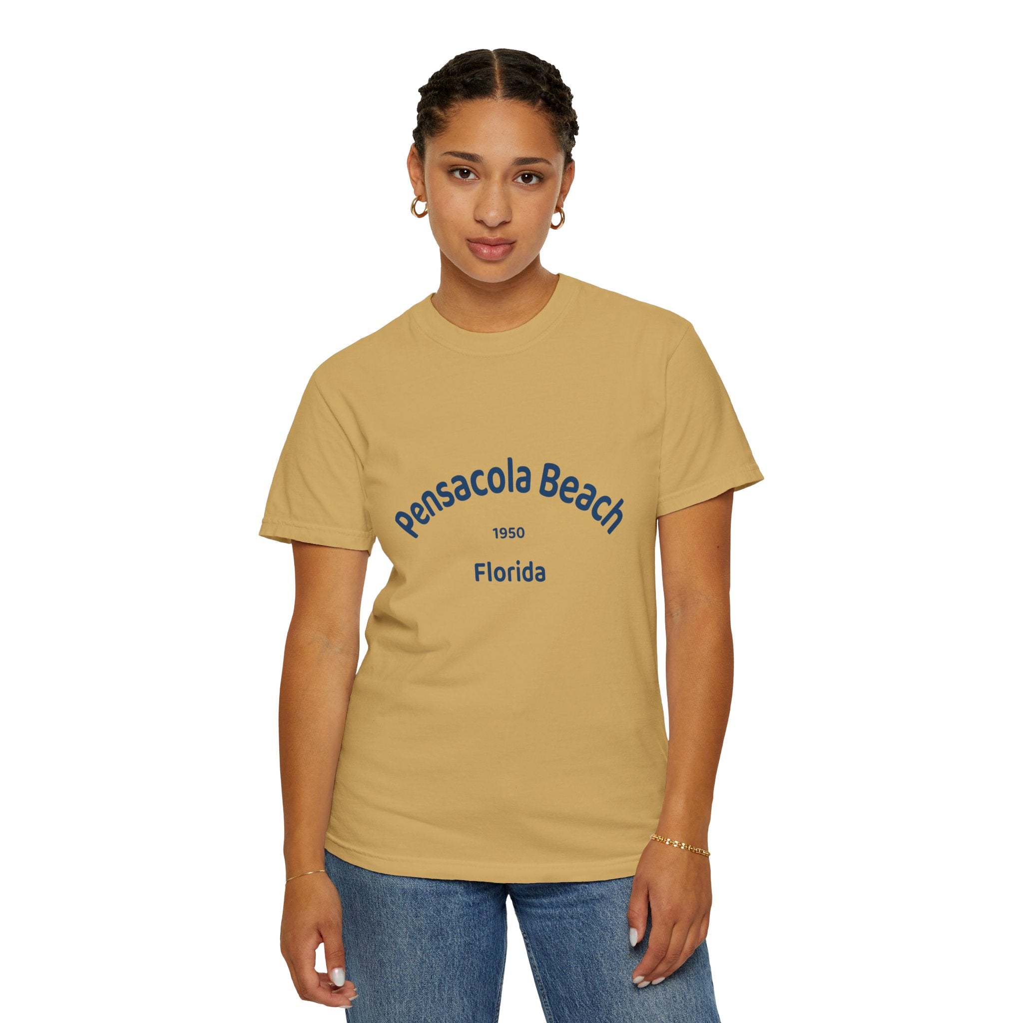 Pensacola Beach Vintage T-Shirt, Unisex Beach Tee, Florida Gift, Casual Summer Shirt, Retro Beachwear, Travel Souvenir