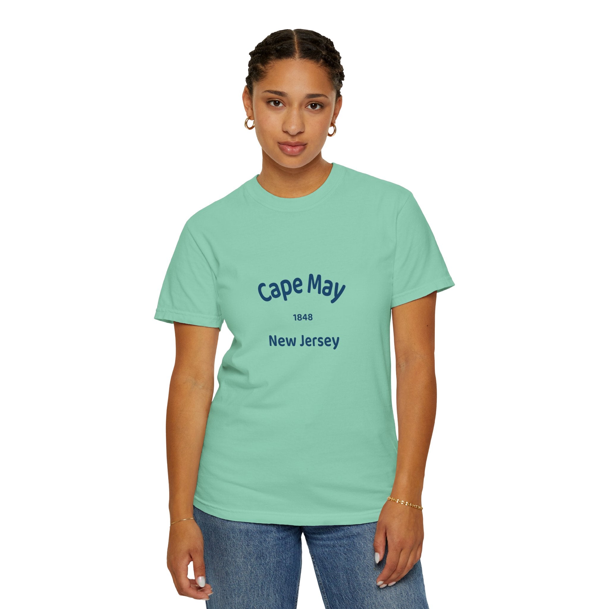 Cape May Heritage T-shirt, Vintage Style Tee, Unisex Casual Wear, NJ Vacation Souvenir, Gift for Travelers, Coastal Fashion, Summer Apparel