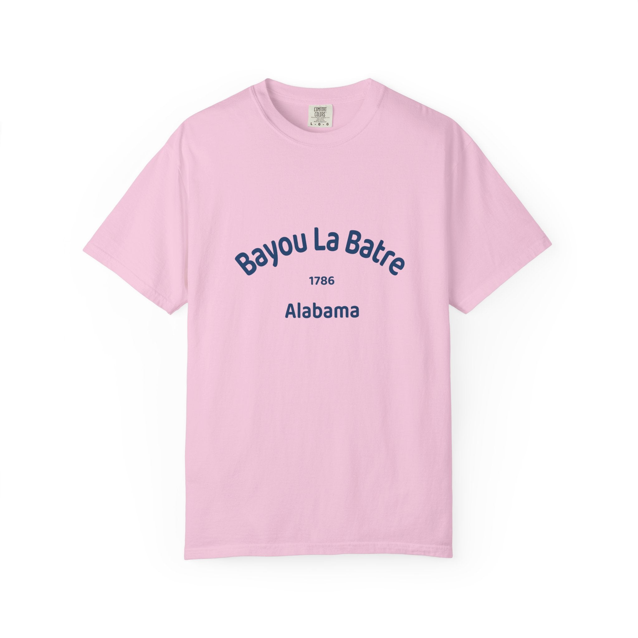 Bayou La Batre T-Shirt, Unisex Garment-Dyed Tee, Coastal Souvenir Shirt, Casual Summer Wear, Gift for Beach Lovers