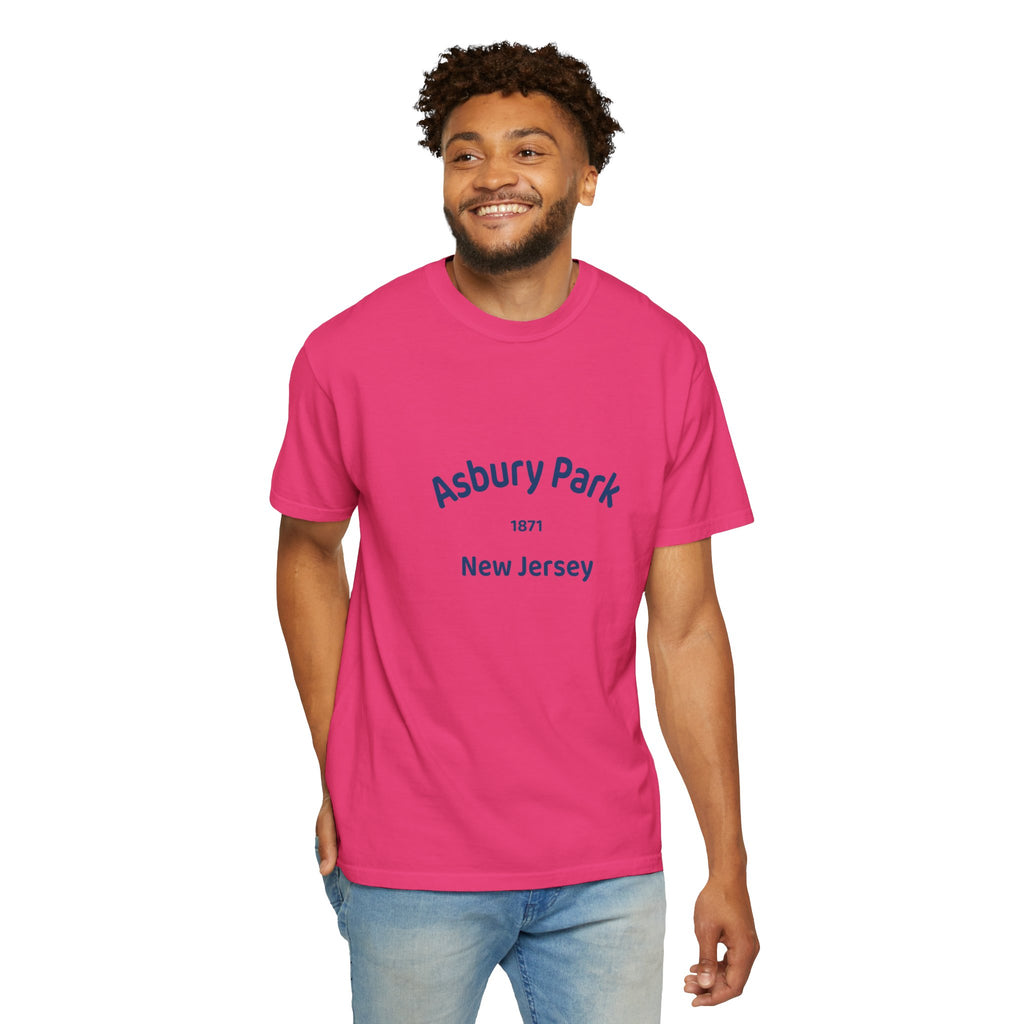 Asbury Park Vintage T-Shirt, Soft Cotton Tee, Retro Beachwear, Gift for Sea Lovers, Casual Summer Outfit, Unisex Graphic Tee