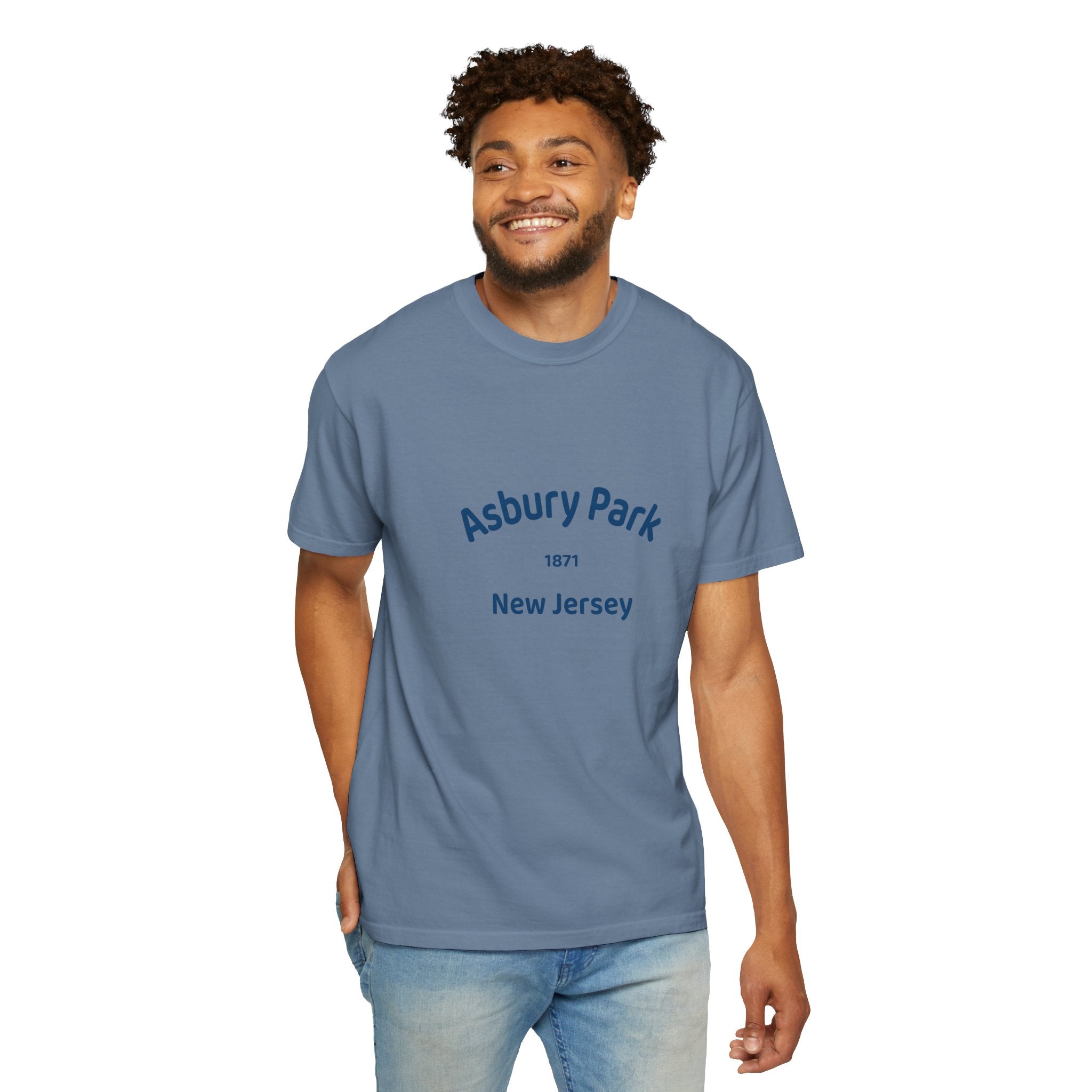 Asbury Park Vintage T-Shirt, Soft Cotton Tee, Retro Beachwear, Gift for Sea Lovers, Casual Summer Outfit, Unisex Graphic Tee