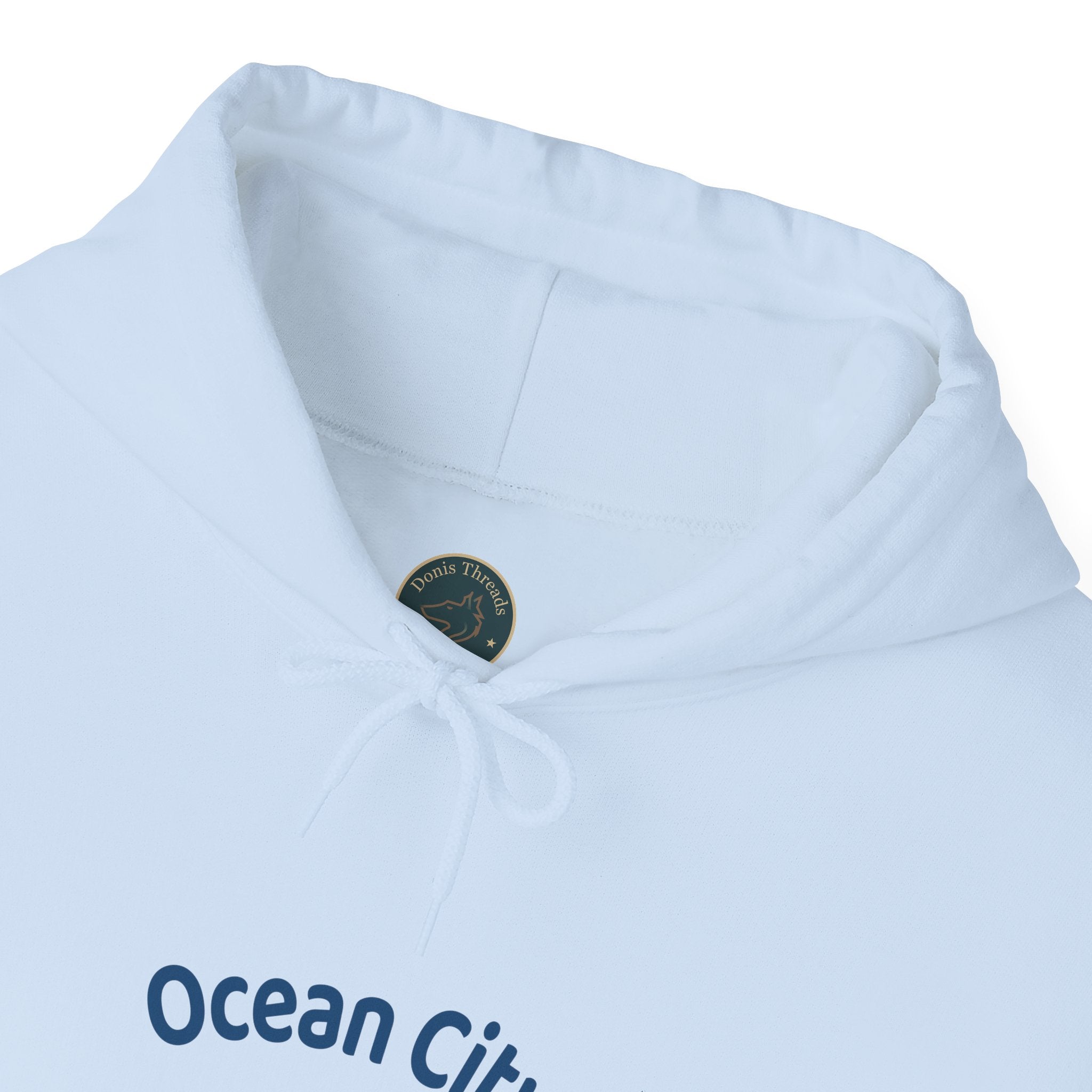 Ocean City Unisex Heavy Blend Hoodie | Cozy Sweatshirt for Beach Lovers | Birthday Gift, Travel Souvenir, Casual Wear