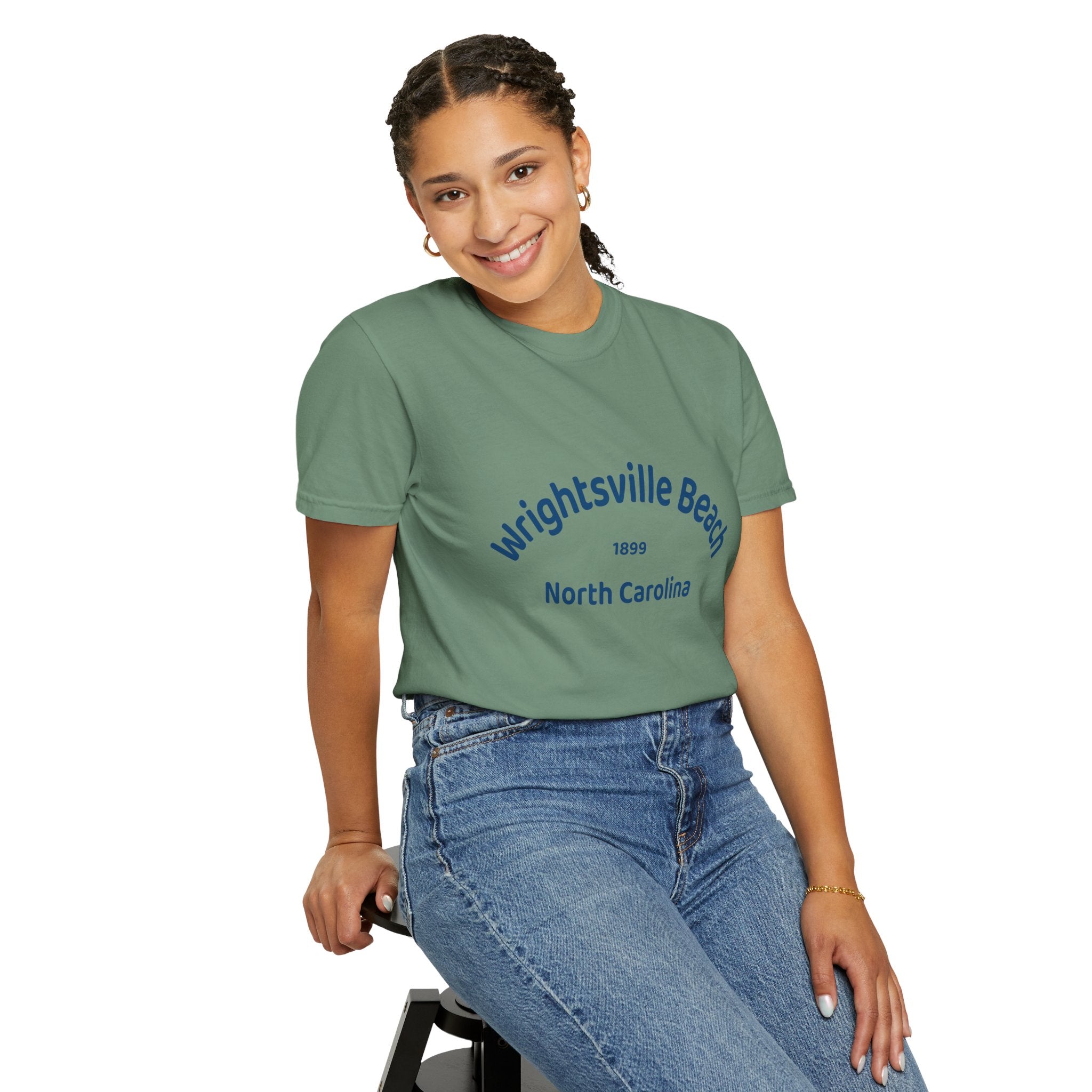 Wrightsville Beach T-Shirt, Vintage Style Tee, Unisex Summer Shirt, Beach Lover Gift, Casual Wear, Vacation Apparel