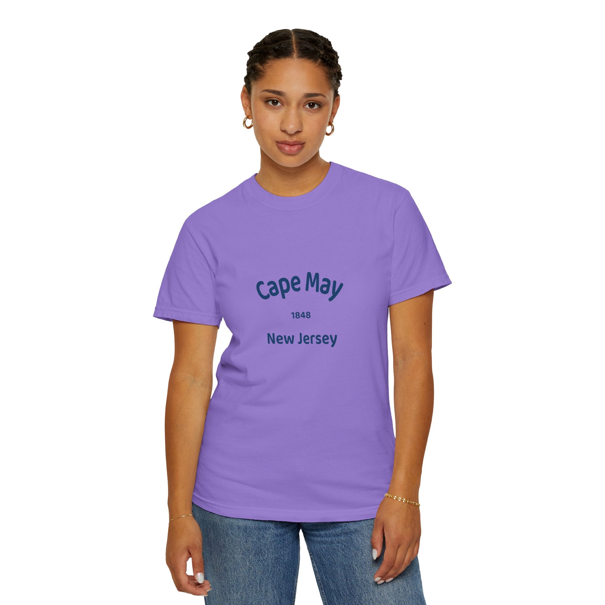 Cape May Heritage T-shirt, Vintage Style Tee, Unisex Casual Wear, NJ Vacation Souvenir, Gift for Travelers, Coastal Fashion, Summer Apparel