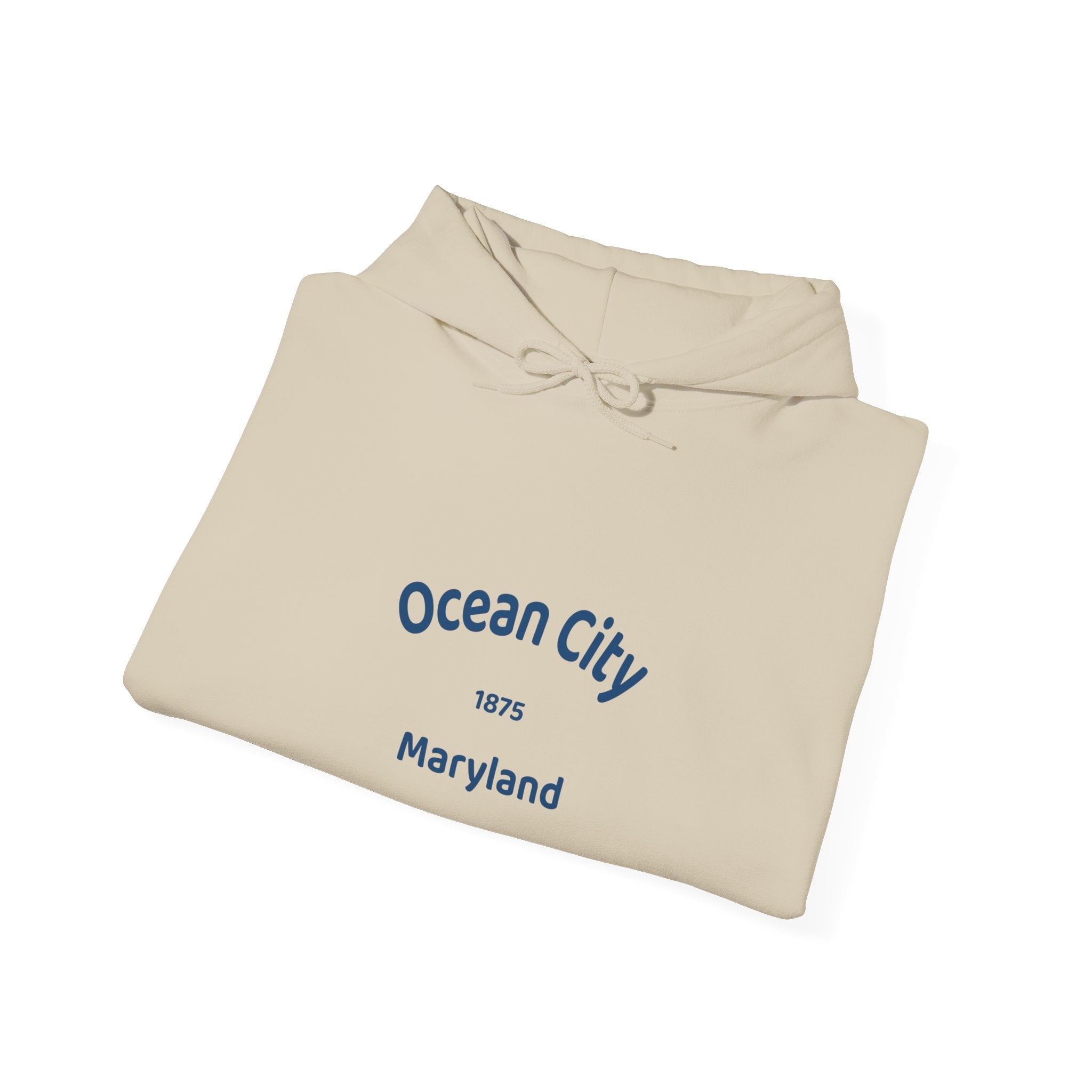 Ocean City Unisex Heavy Blend Hoodie | Cozy Sweatshirt for Beach Lovers | Birthday Gift, Travel Souvenir, Casual Wear