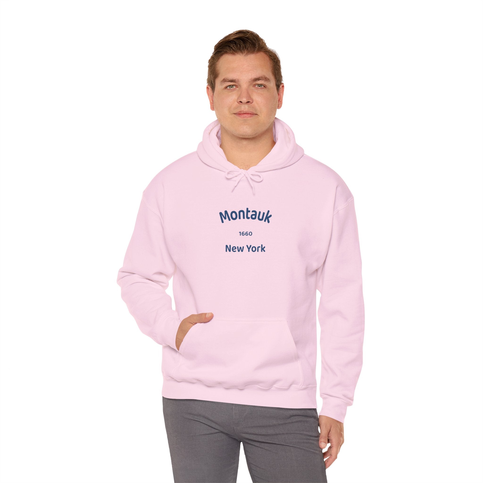 Montauk Sweatshirt: Cozy Unisex Hooded Sweatshirt for Year-Round Comfort, Perfect for Travel, Casual Outings, and Gift-Giving