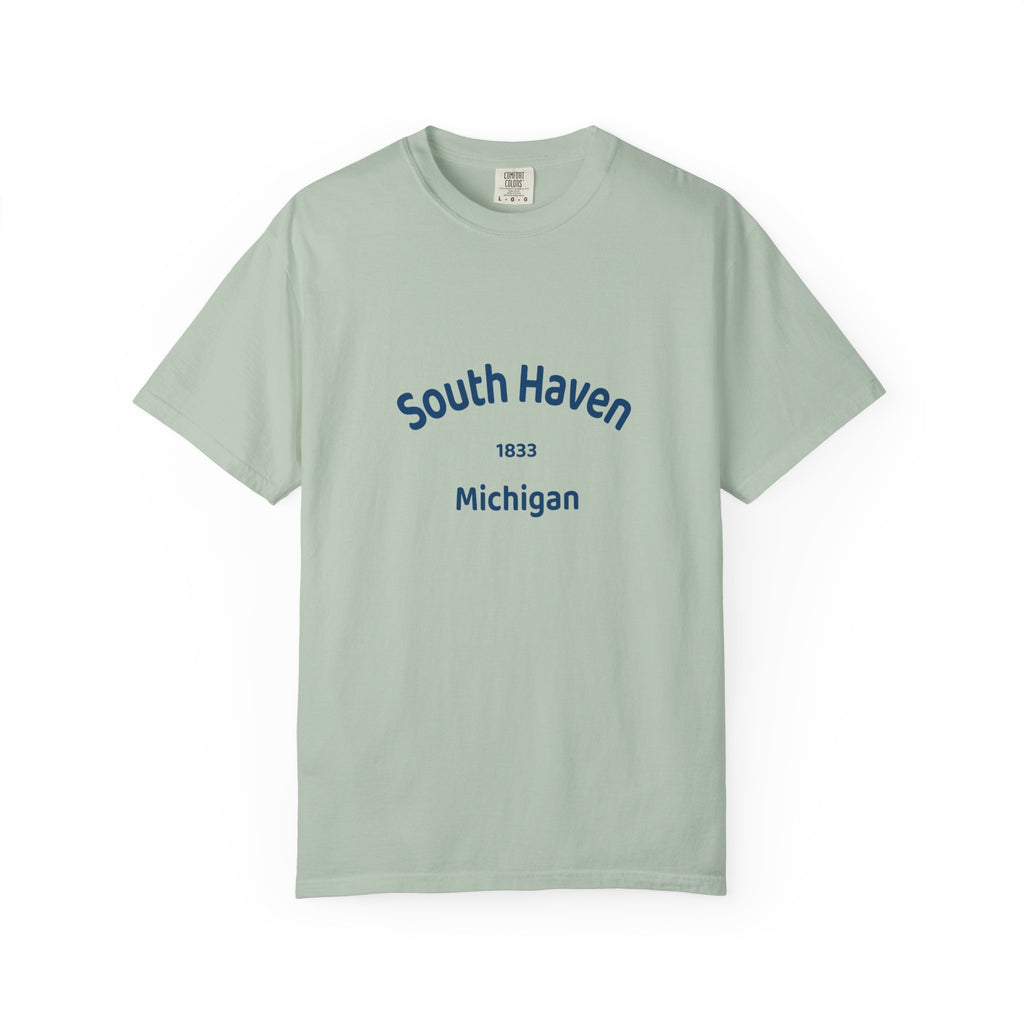 South Haven Vintage Unisex T-Shirt, Casual Summer Tee, Beach Wear, Michigan Souvenir, Gift for Him/Her