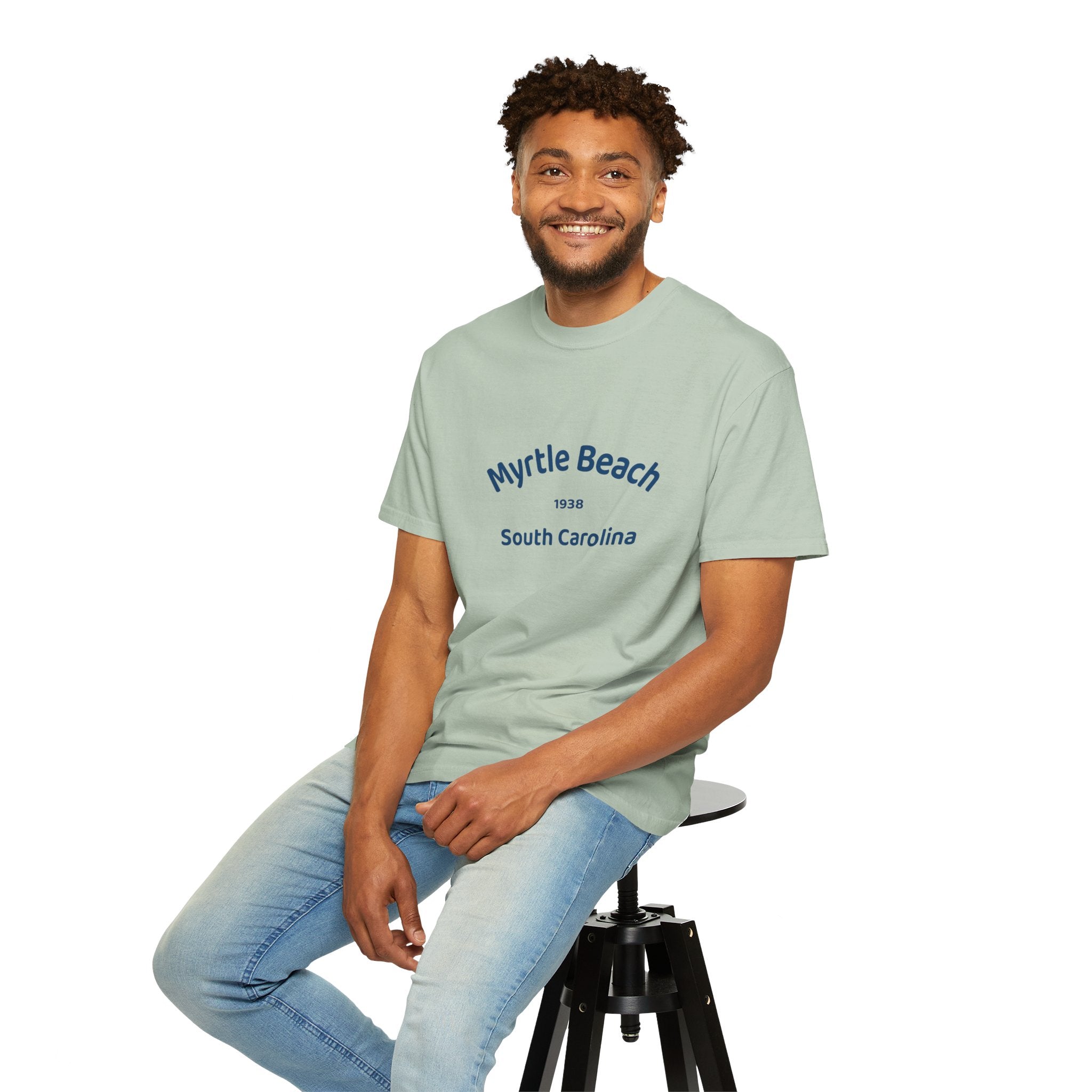 Myrtle Beach Unisex T-shirt, Relaxed Fit Tee, Vacation Souvenir Shirt, Casual Wear, Beach Lover Gift, Summer Attire
