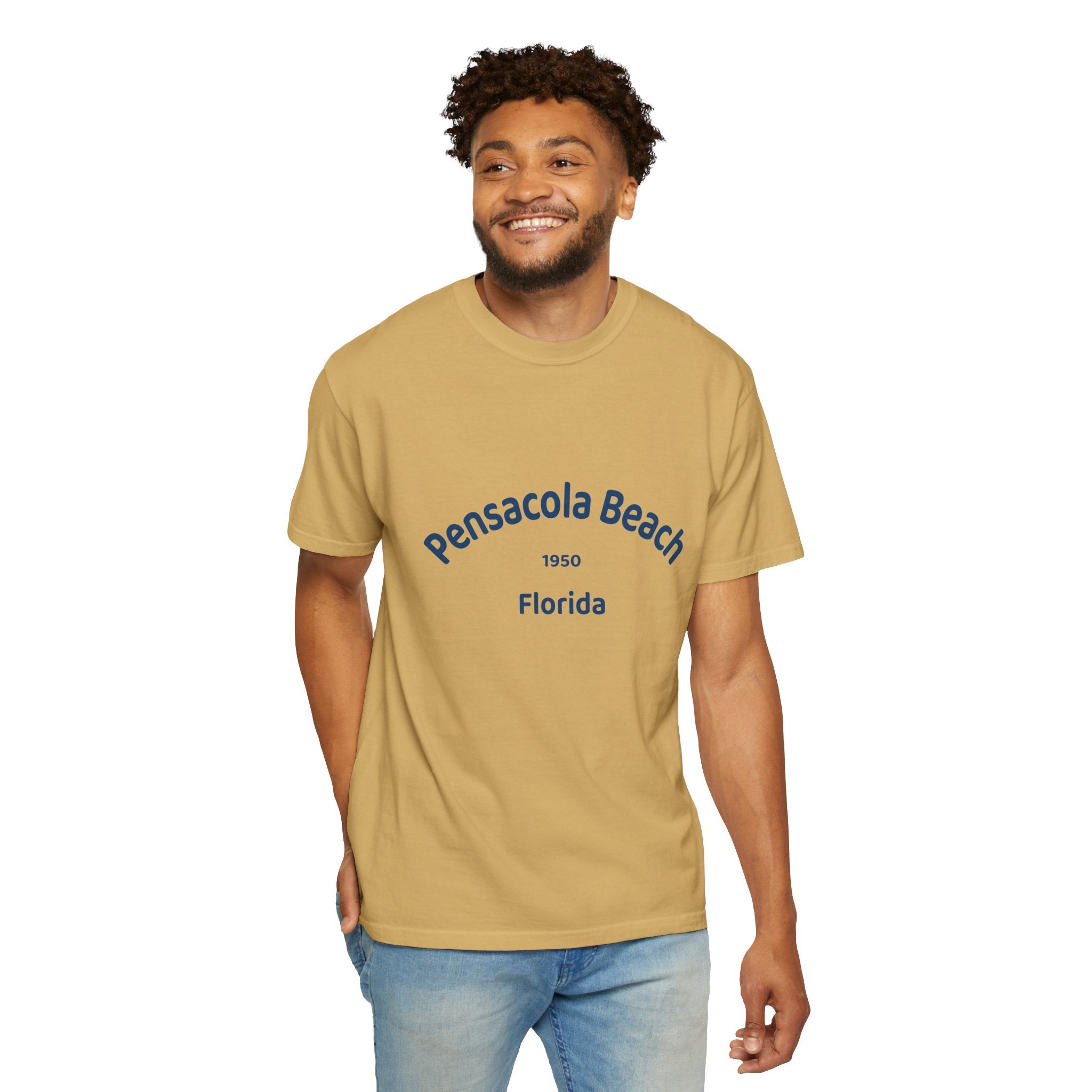 Pensacola Beach Vintage T-Shirt, Unisex Beach Tee, Florida Gift, Casual Summer Shirt, Retro Beachwear, Travel Souvenir