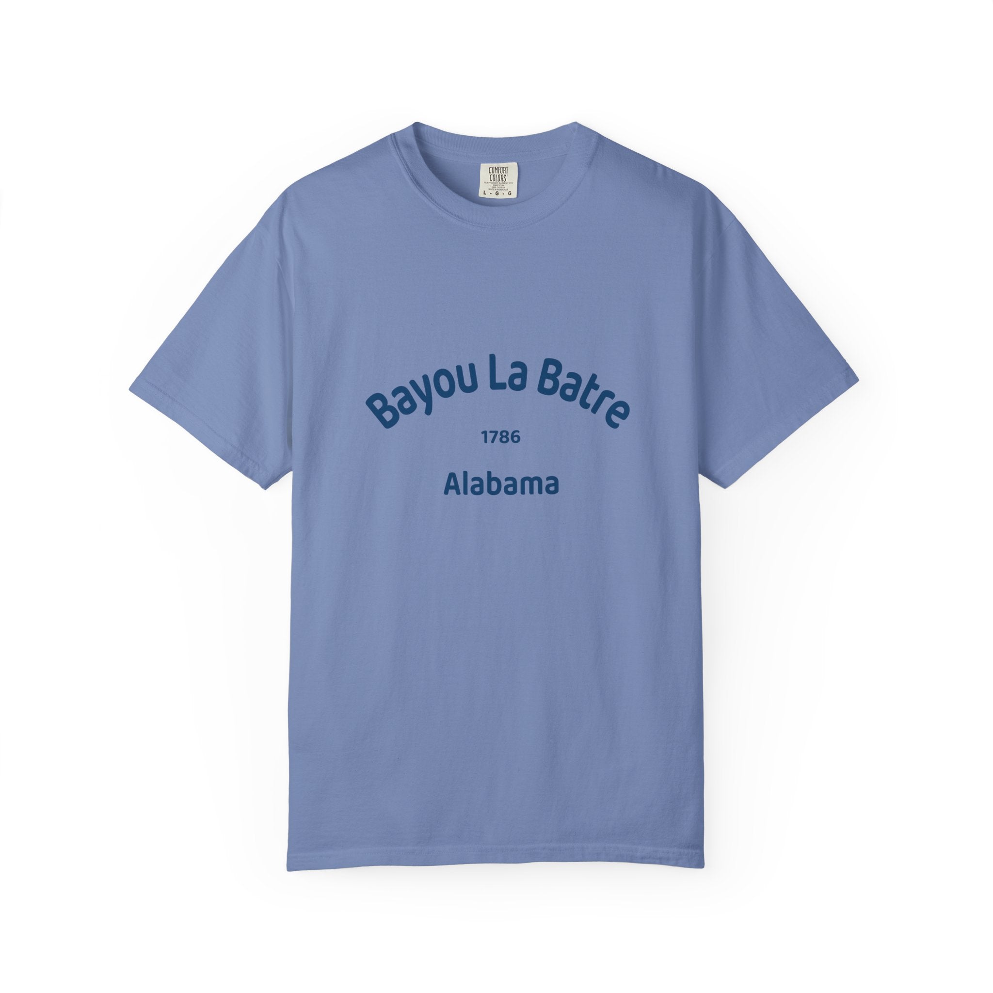 Bayou La Batre T-Shirt, Unisex Garment-Dyed Tee, Coastal Souvenir Shirt, Casual Summer Wear, Gift for Beach Lovers