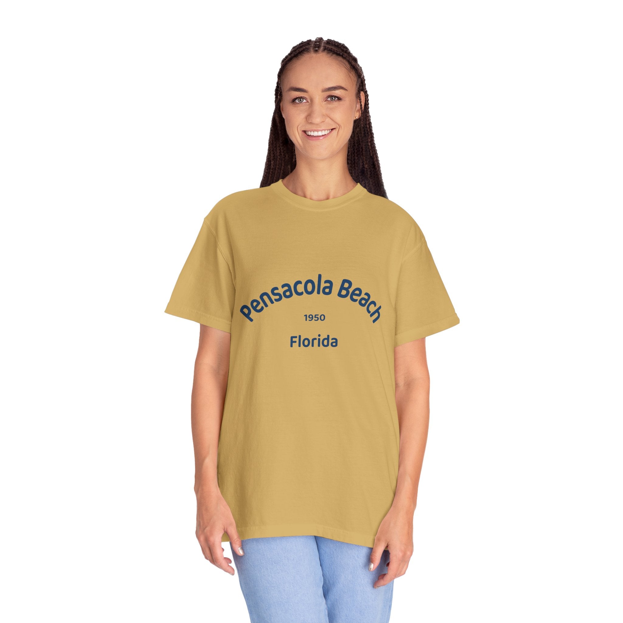 Pensacola Beach Vintage T-Shirt, Unisex Beach Tee, Florida Gift, Casual Summer Shirt, Retro Beachwear, Travel Souvenir