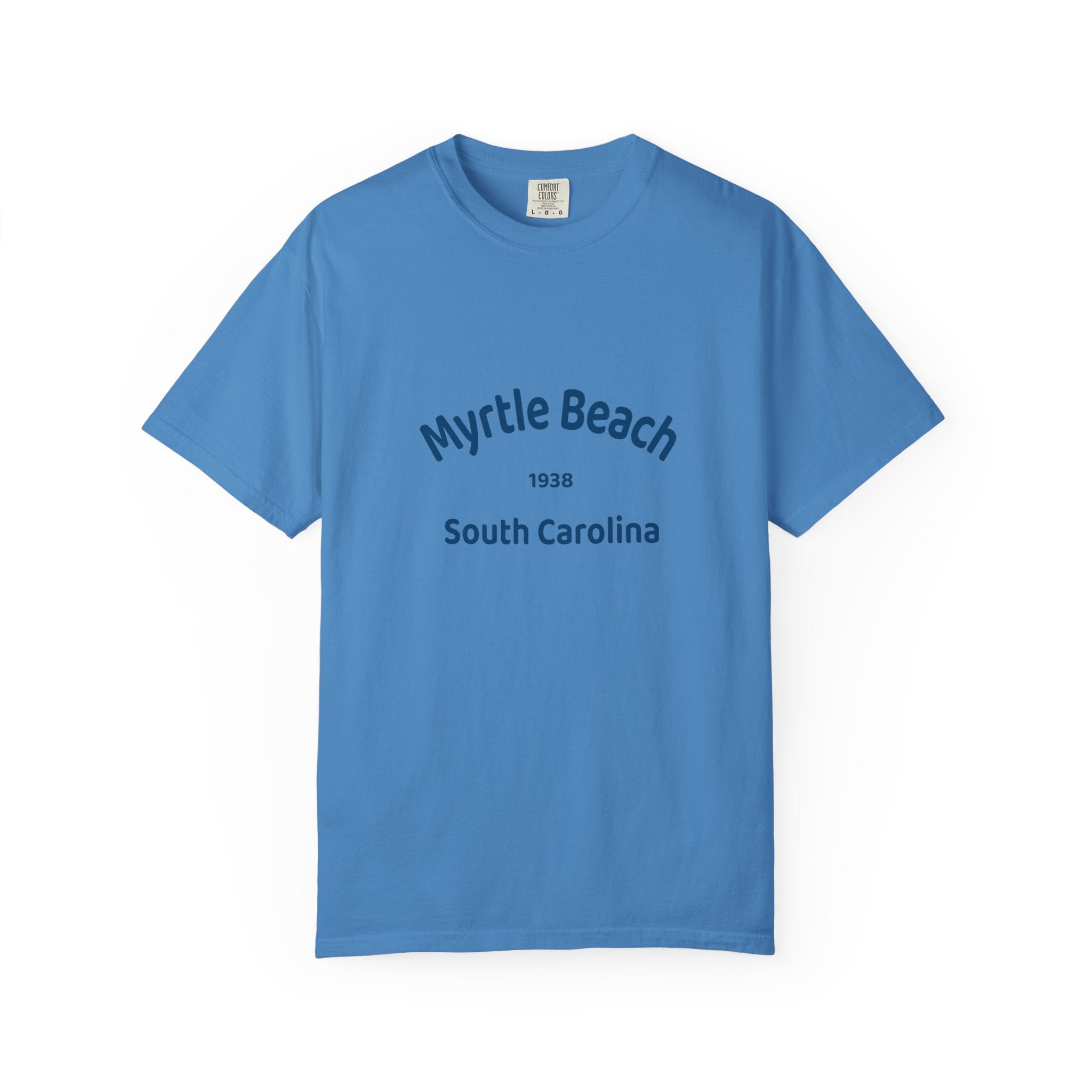 Myrtle Beach Unisex T-shirt, Relaxed Fit Tee, Vacation Souvenir Shirt, Casual Wear, Beach Lover Gift, Summer Attire