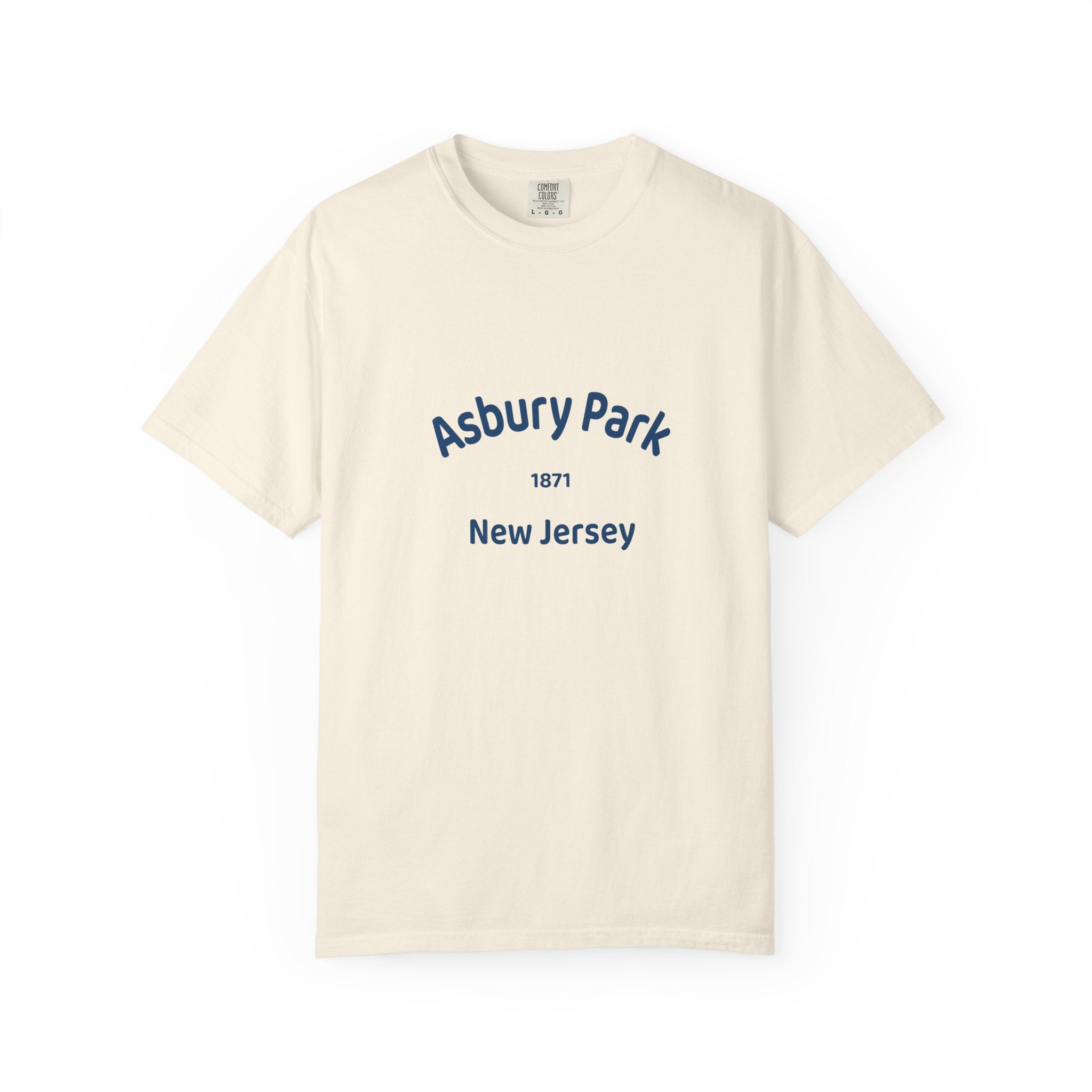 Asbury Park Vintage T-Shirt, Soft Cotton Tee, Retro Beachwear, Gift for Sea Lovers, Casual Summer Outfit, Unisex Graphic Tee