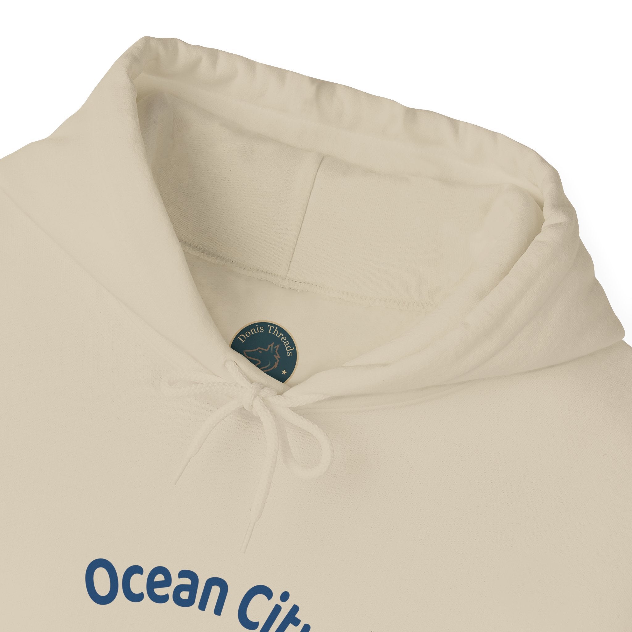 Ocean City Unisex Heavy Blend Hoodie | Cozy Sweatshirt for Beach Lovers | Birthday Gift, Travel Souvenir, Casual Wear