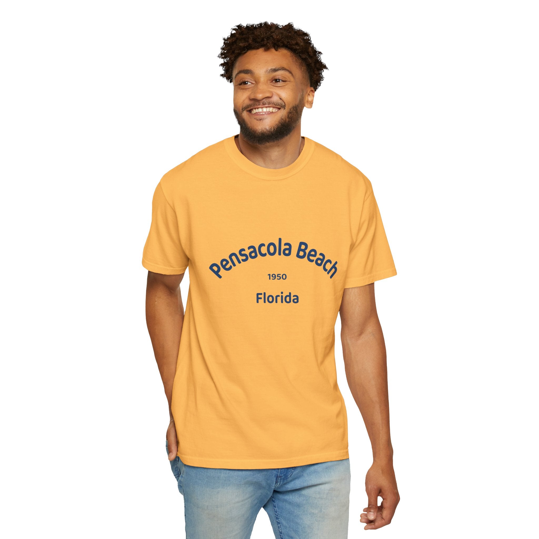 Pensacola Beach Vintage T-Shirt, Unisex Beach Tee, Florida Gift, Casual Summer Shirt, Retro Beachwear, Travel Souvenir