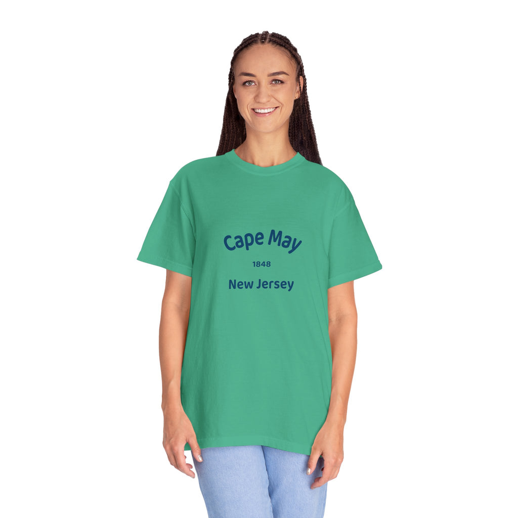 Cape May Heritage T-shirt, Vintage Style Tee, Unisex Casual Wear, NJ Vacation Souvenir, Gift for Travelers, Coastal Fashion, Summer Apparel