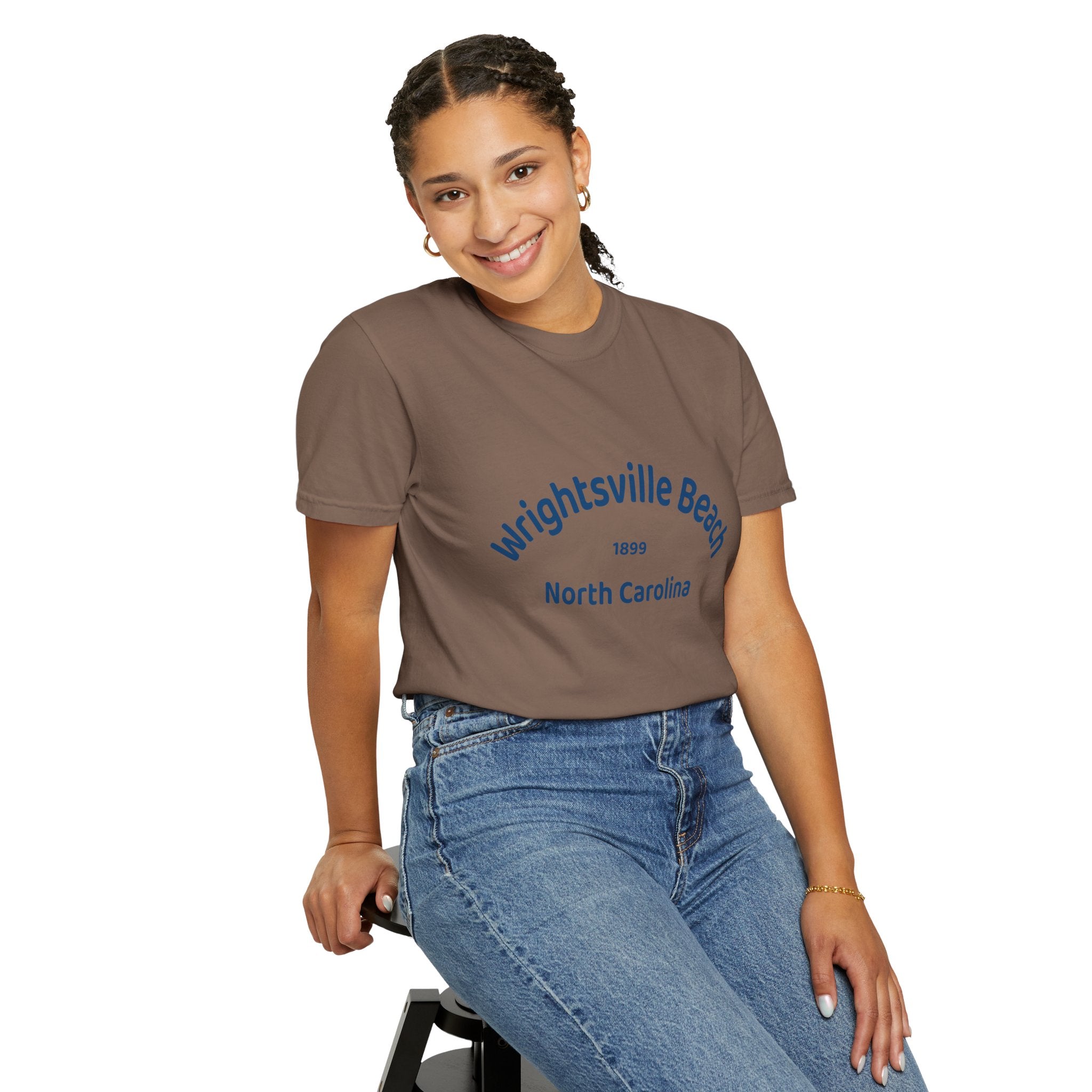 Wrightsville Beach T-Shirt, Vintage Style Tee, Unisex Summer Shirt, Beach Lover Gift, Casual Wear, Vacation Apparel