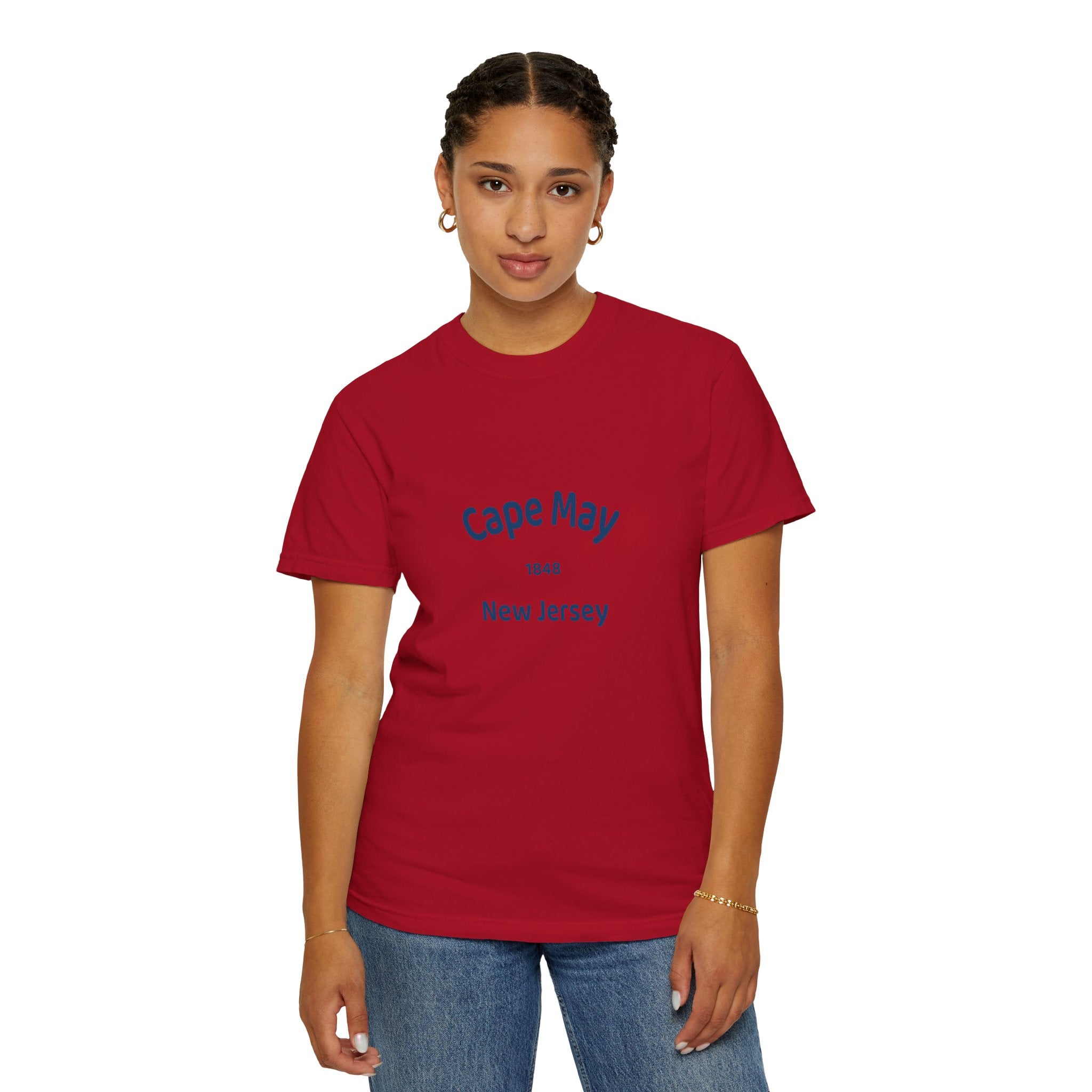 Cape May Heritage T-shirt, Vintage Style Tee, Unisex Casual Wear, NJ Vacation Souvenir, Gift for Travelers, Coastal Fashion, Summer Apparel