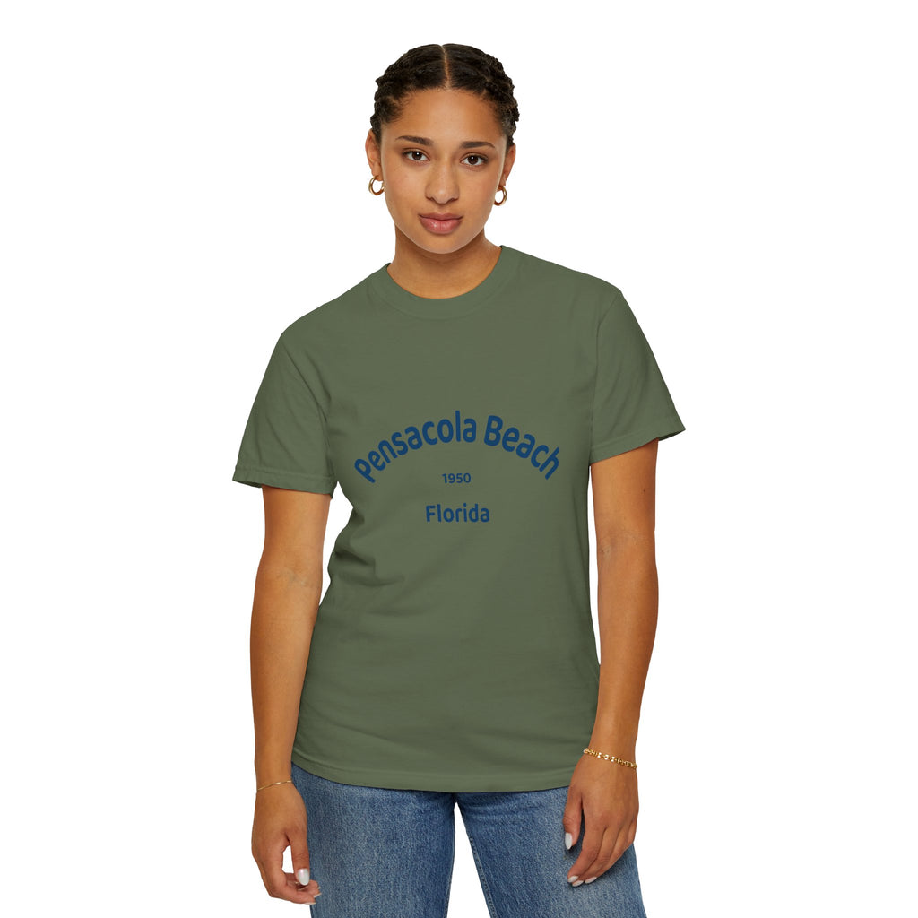 Pensacola Beach Vintage T-Shirt, Unisex Beach Tee, Florida Gift, Casual Summer Shirt, Retro Beachwear, Travel Souvenir