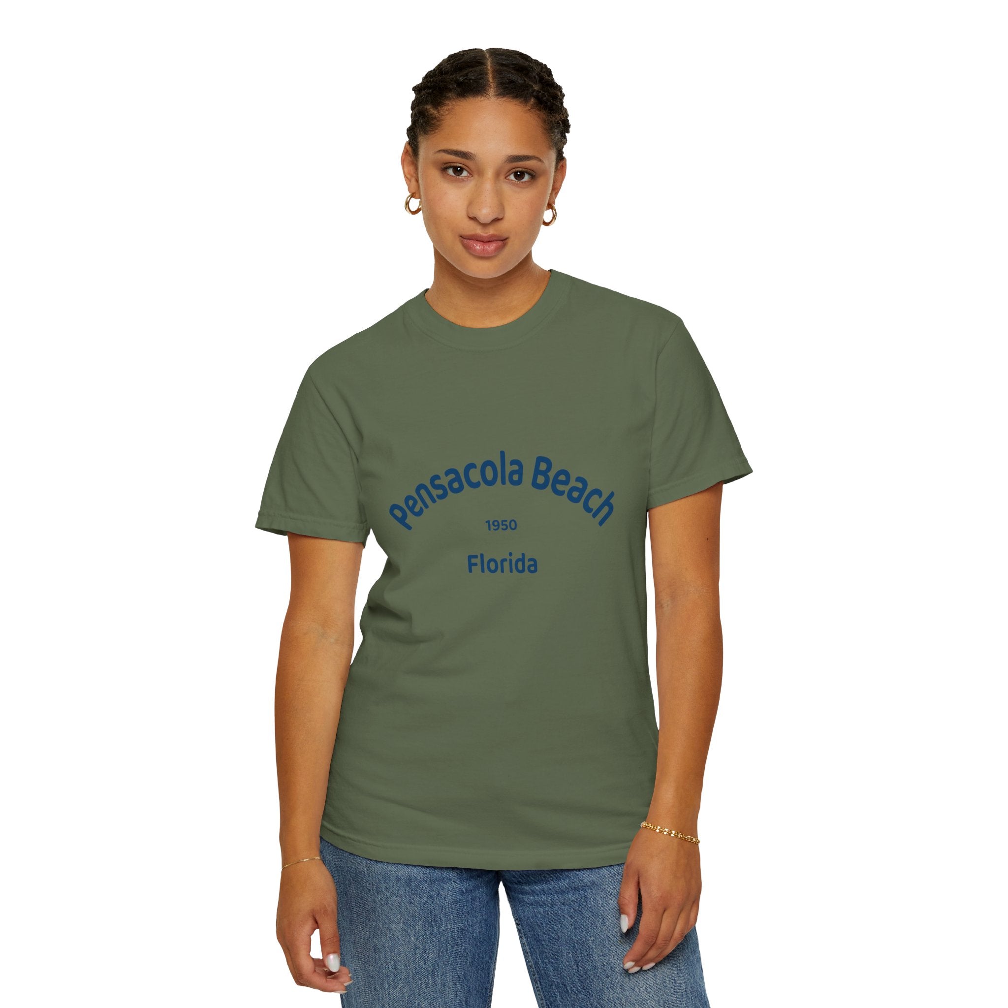 Pensacola Beach Vintage T-Shirt, Unisex Beach Tee, Florida Gift, Casual Summer Shirt, Retro Beachwear, Travel Souvenir
