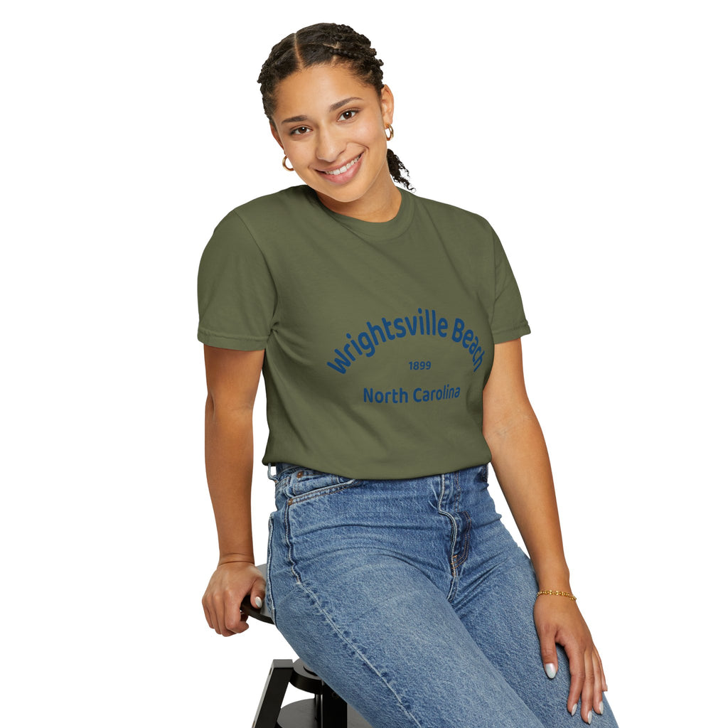 Wrightsville Beach T-Shirt, Vintage Style Tee, Unisex Summer Shirt, Beach Lover Gift, Casual Wear, Vacation Apparel