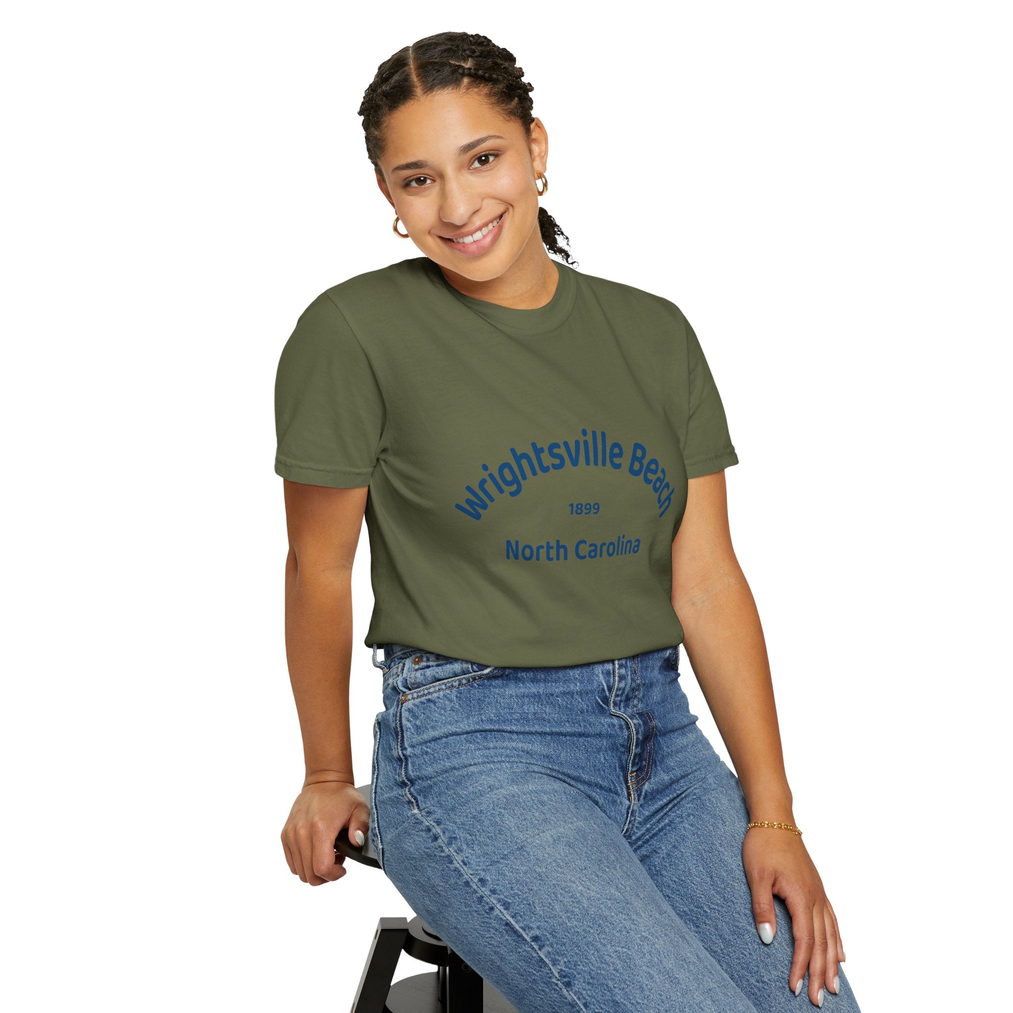 Wrightsville Beach T-Shirt, Vintage Style Tee, Unisex Summer Shirt, Beach Lover Gift, Casual Wear, Vacation Apparel