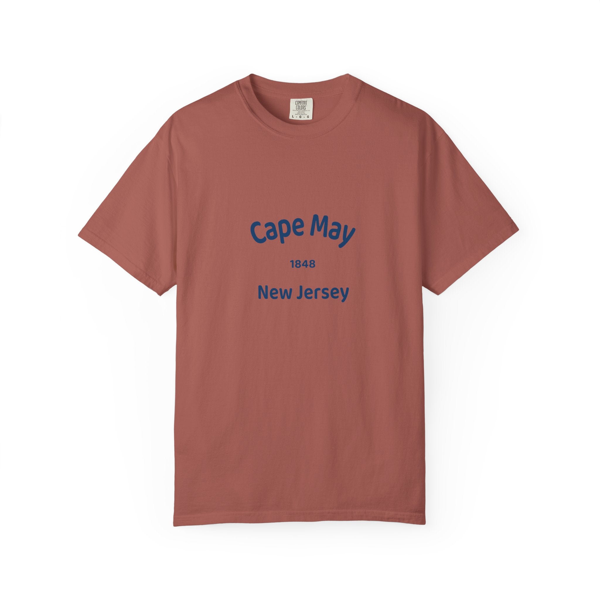 Cape May Heritage T-shirt, Vintage Style Tee, Unisex Casual Wear, NJ Vacation Souvenir, Gift for Travelers, Coastal Fashion, Summer Apparel