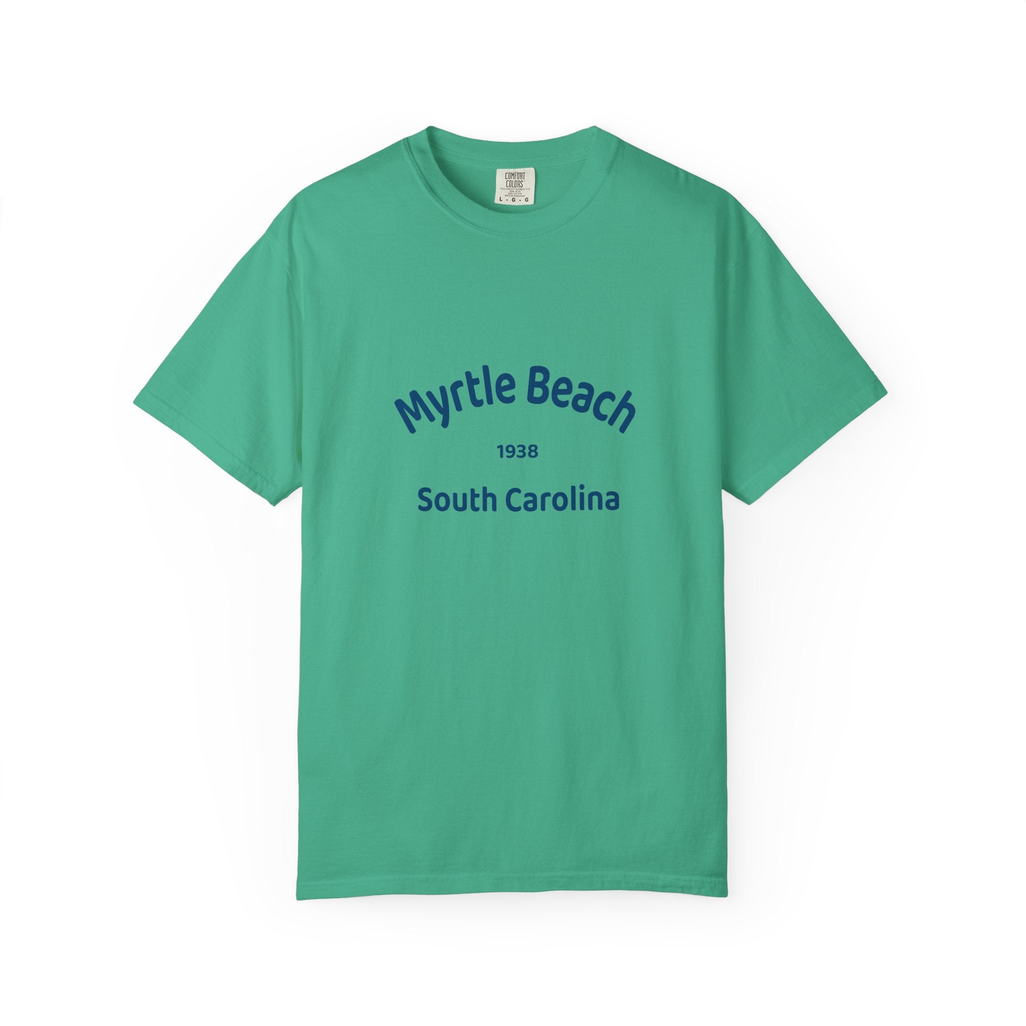 Myrtle Beach Unisex T-shirt, Relaxed Fit Tee, Vacation Souvenir Shirt, Casual Wear, Beach Lover Gift, Summer Attire