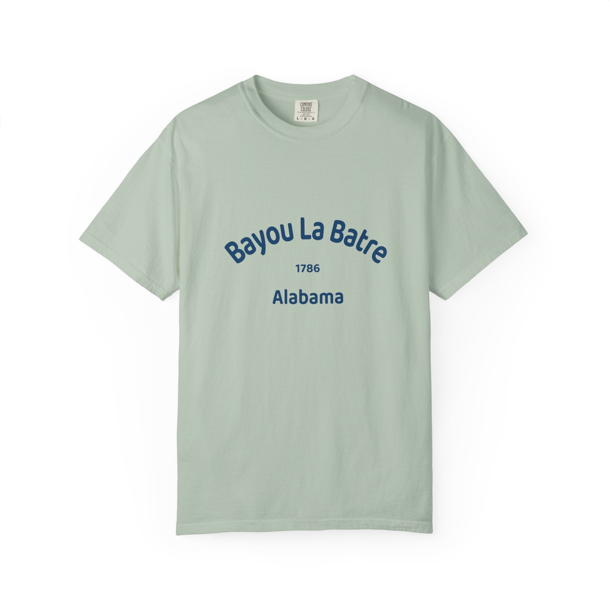 Bayou La Batre T-Shirt, Unisex Garment-Dyed Tee, Coastal Souvenir Shirt, Casual Summer Wear, Gift for Beach Lovers