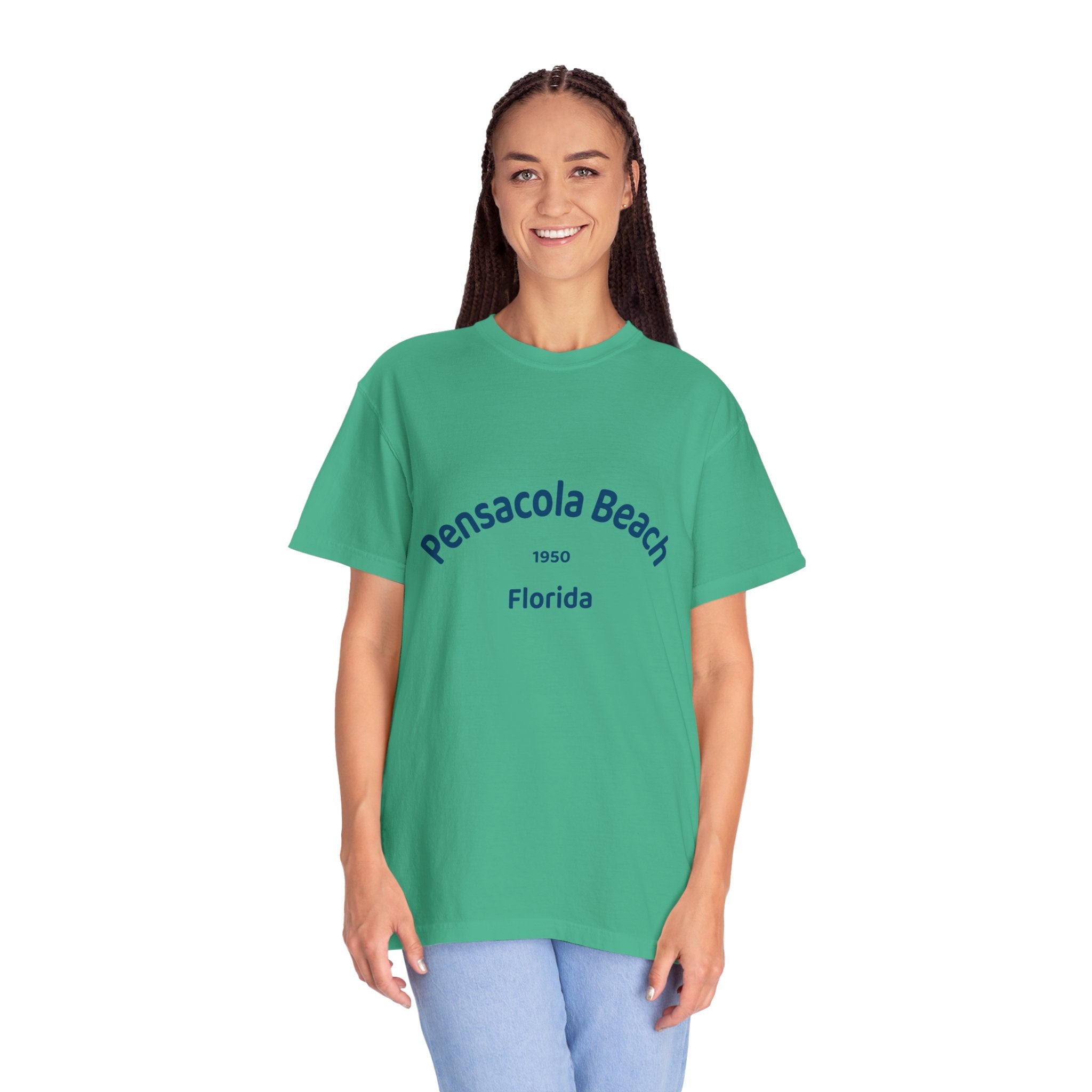 Pensacola Beach Vintage T-Shirt, Unisex Beach Tee, Florida Gift, Casual Summer Shirt, Retro Beachwear, Travel Souvenir