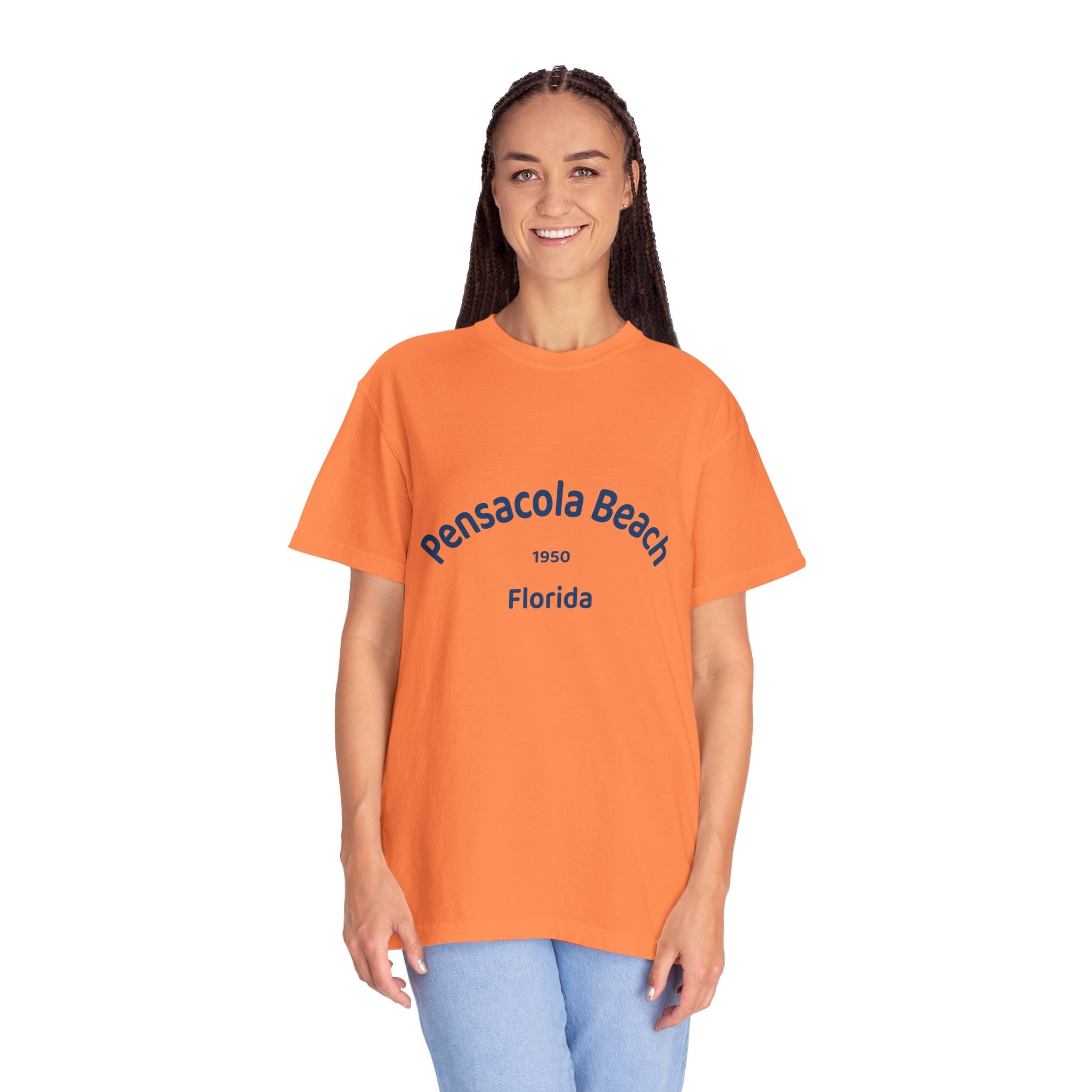 Pensacola Beach Vintage T-Shirt, Unisex Beach Tee, Florida Gift, Casual Summer Shirt, Retro Beachwear, Travel Souvenir