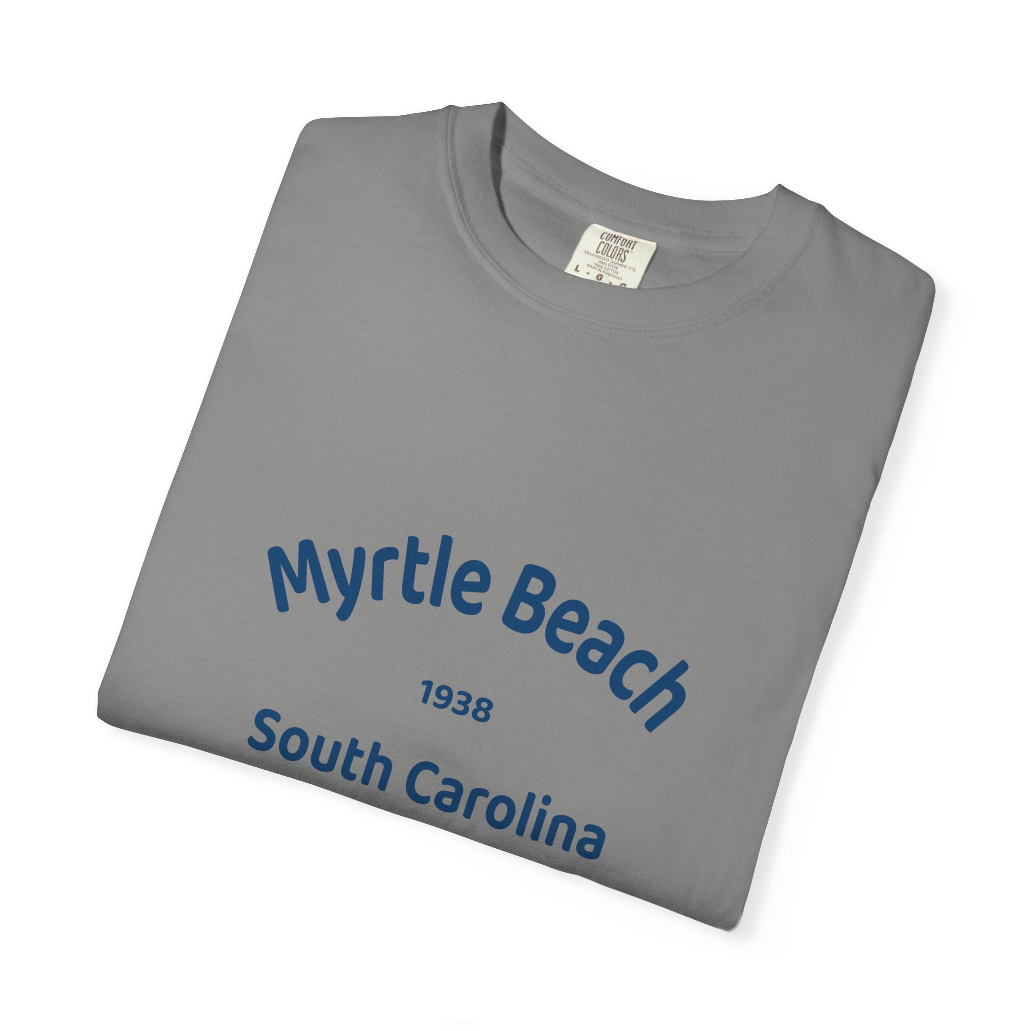 Myrtle Beach Unisex T-shirt, Relaxed Fit Tee, Vacation Souvenir Shirt, Casual Wear, Beach Lover Gift, Summer Attire