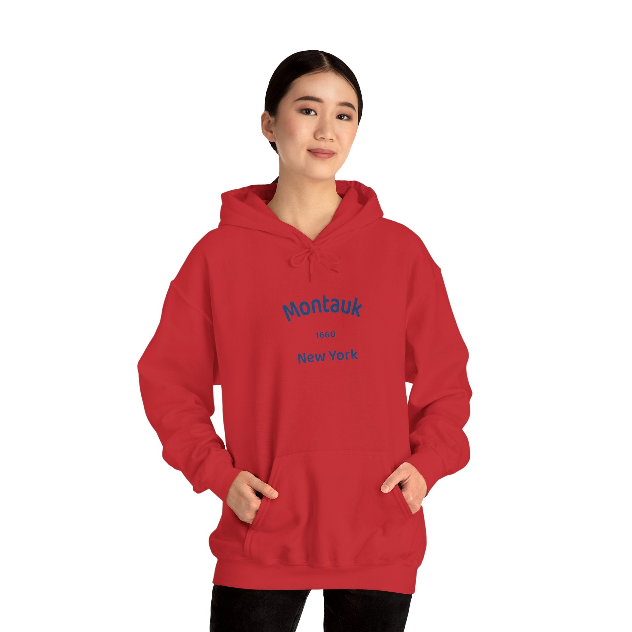 Montauk Sweatshirt: Cozy Unisex Hooded Sweatshirt for Year-Round Comfort, Perfect for Travel, Casual Outings, and Gift-Giving