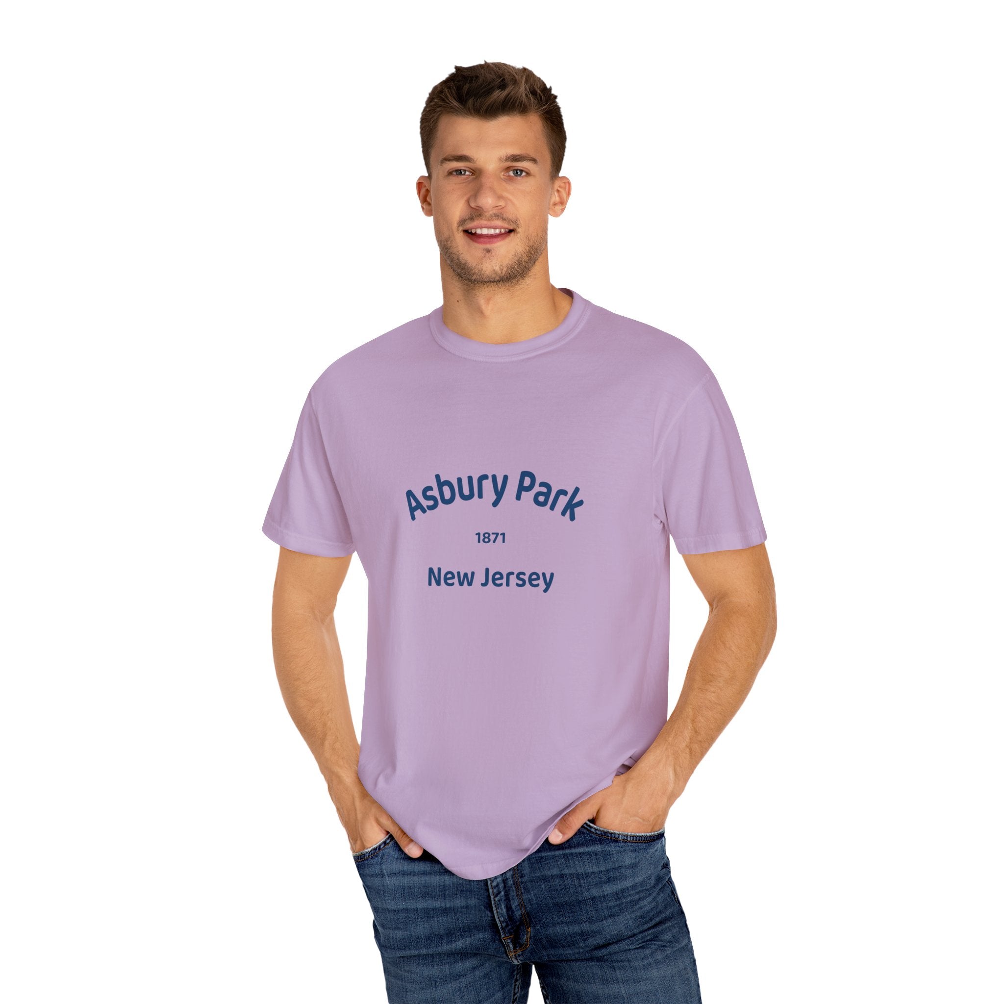 Asbury Park Vintage T-Shirt, Soft Cotton Tee, Retro Beachwear, Gift for Sea Lovers, Casual Summer Outfit, Unisex Graphic Tee