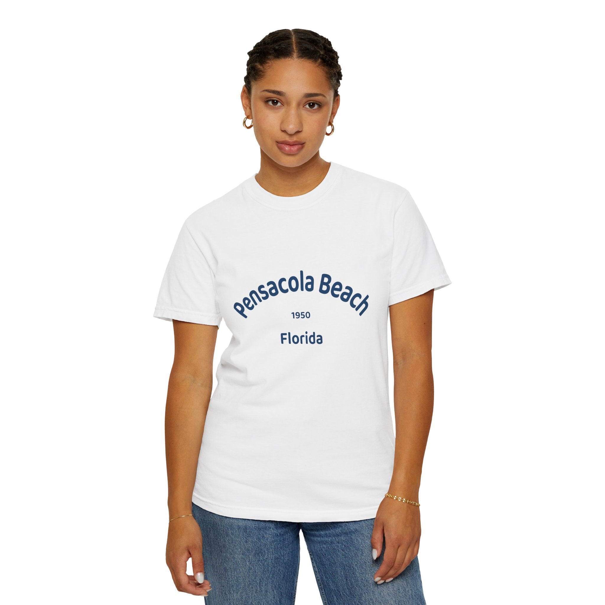 Pensacola Beach Vintage T-Shirt, Unisex Beach Tee, Florida Gift, Casual Summer Shirt, Retro Beachwear, Travel Souvenir