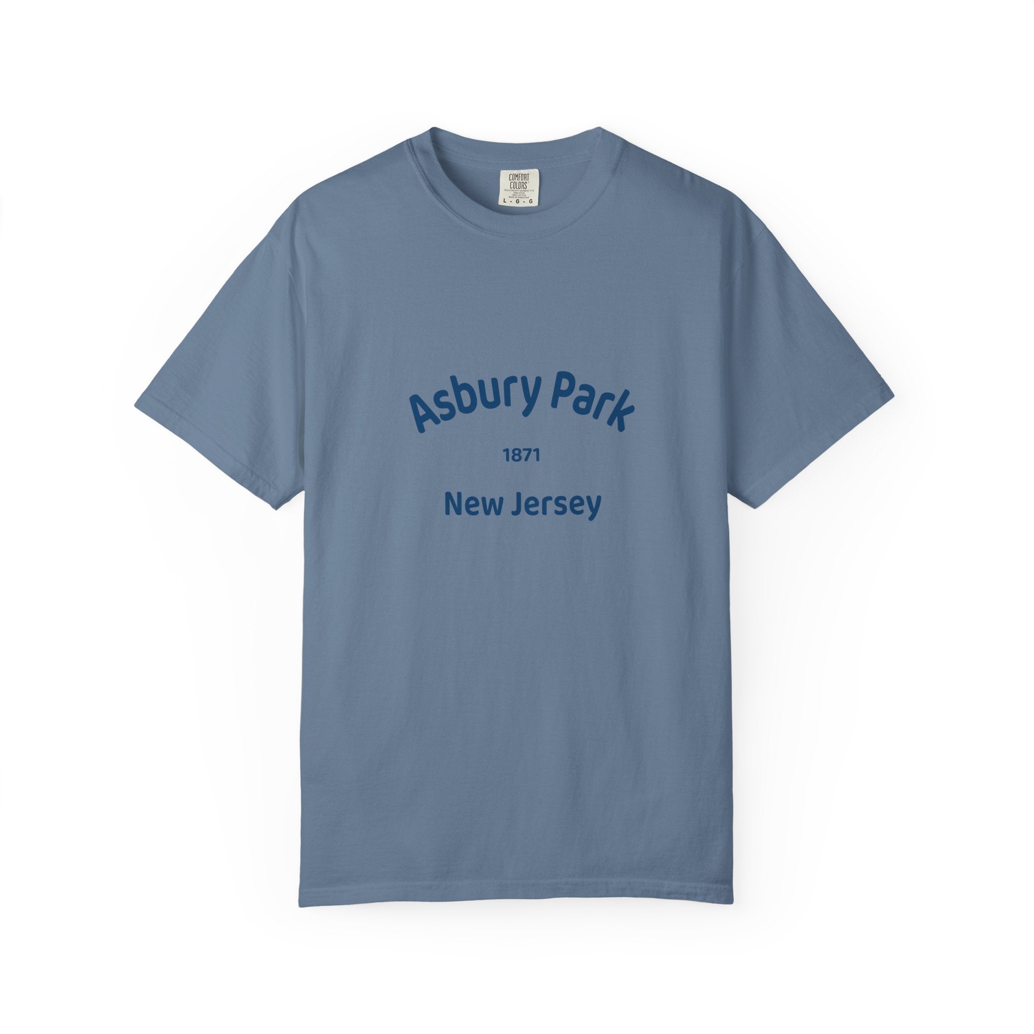 Asbury Park Vintage T-Shirt, Soft Cotton Tee, Retro Beachwear, Gift for Sea Lovers, Casual Summer Outfit, Unisex Graphic Tee