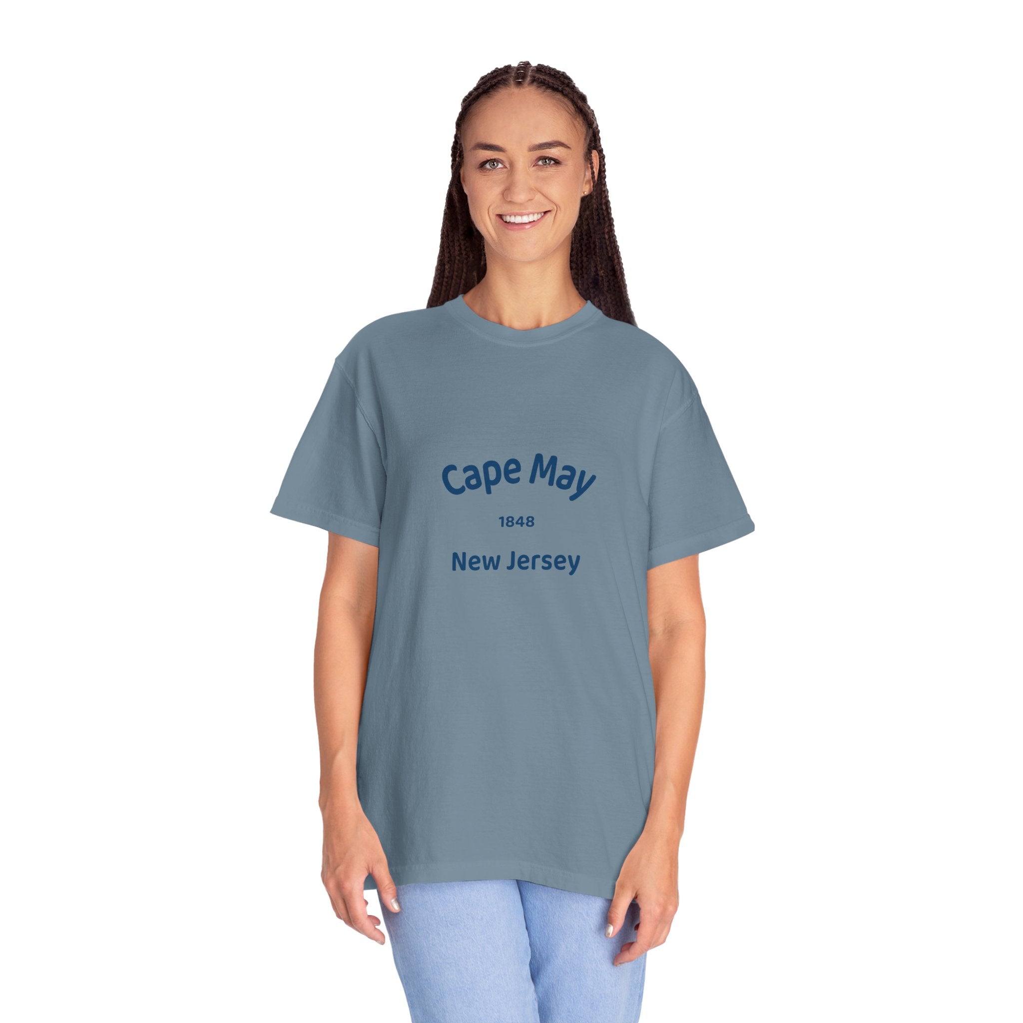 Cape May Heritage T-shirt, Vintage Style Tee, Unisex Casual Wear, NJ Vacation Souvenir, Gift for Travelers, Coastal Fashion, Summer Apparel