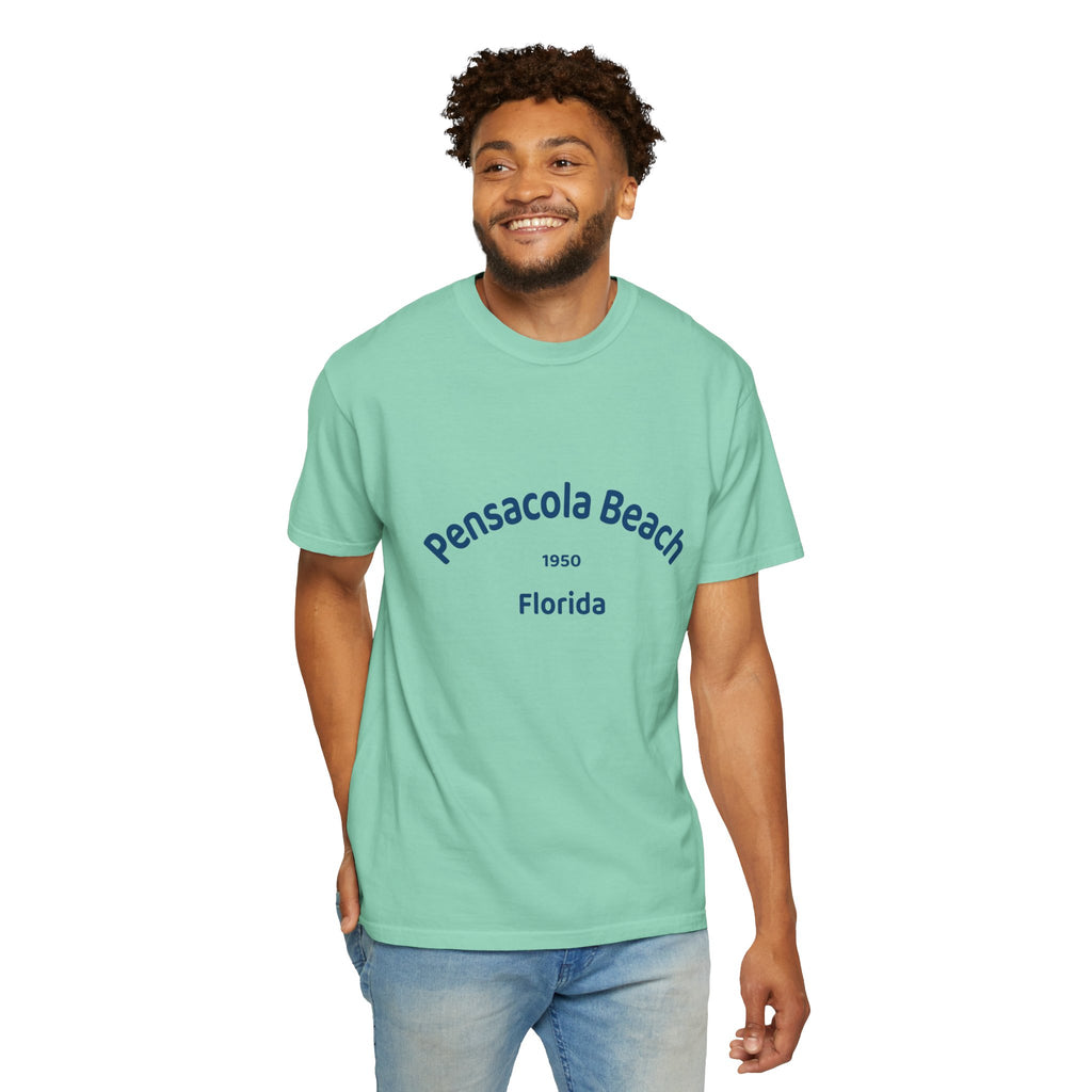 Pensacola Beach Vintage T-Shirt, Unisex Beach Tee, Florida Gift, Casual Summer Shirt, Retro Beachwear, Travel Souvenir