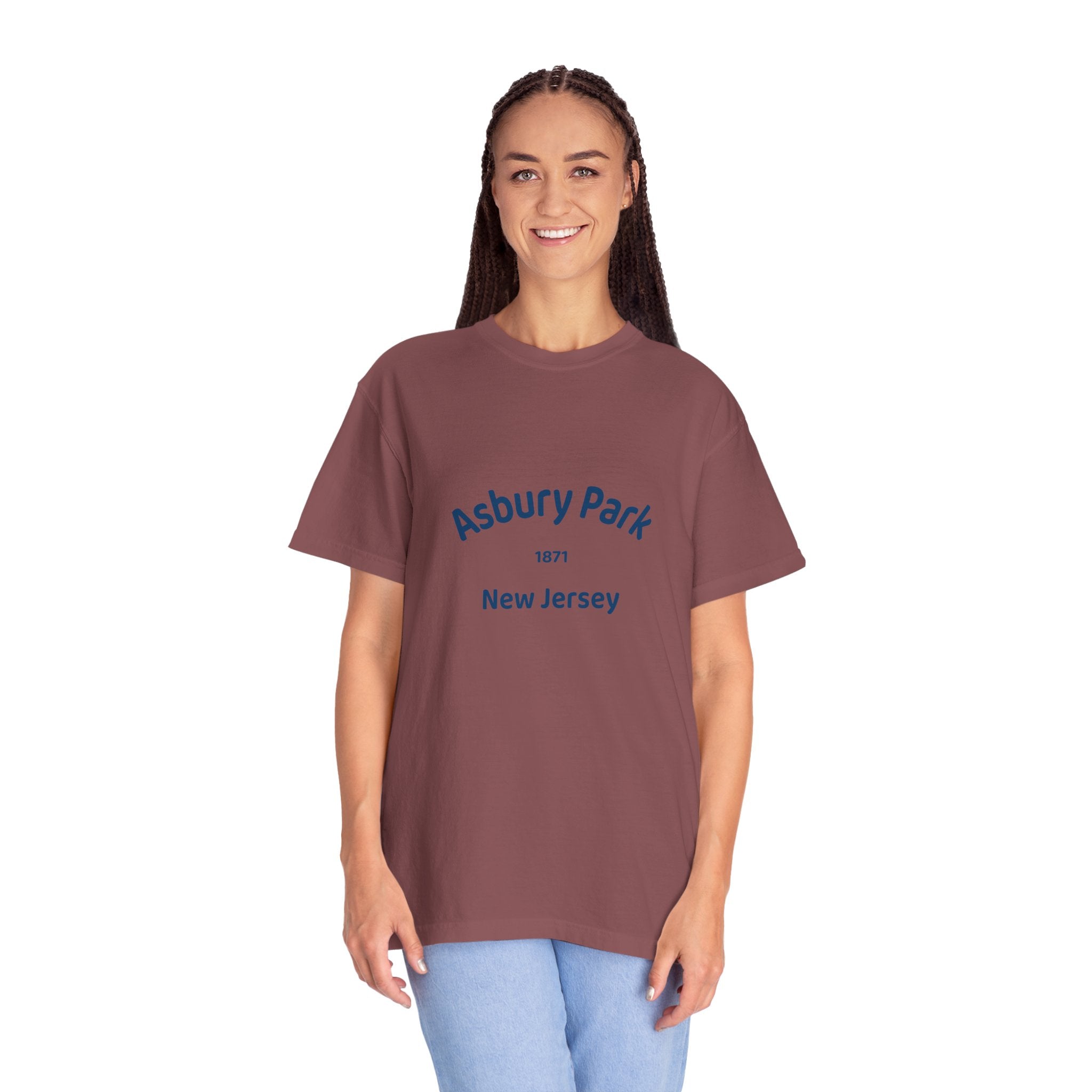 Asbury Park Vintage T-Shirt, Soft Cotton Tee, Retro Beachwear, Gift for Sea Lovers, Casual Summer Outfit, Unisex Graphic Tee